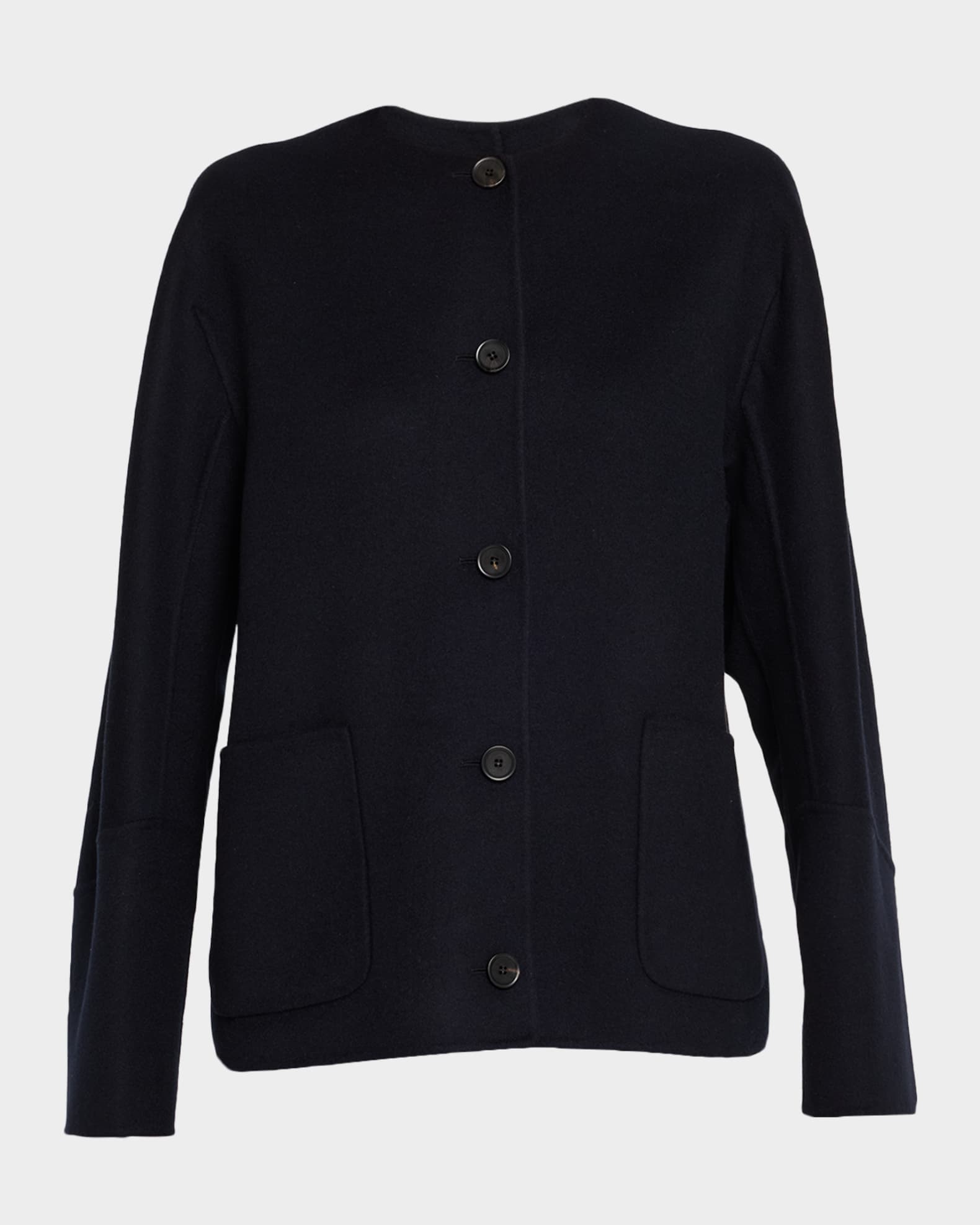 Loro Piana Blaney Double Cashmere Shirt Jacket | Neiman Marcus
