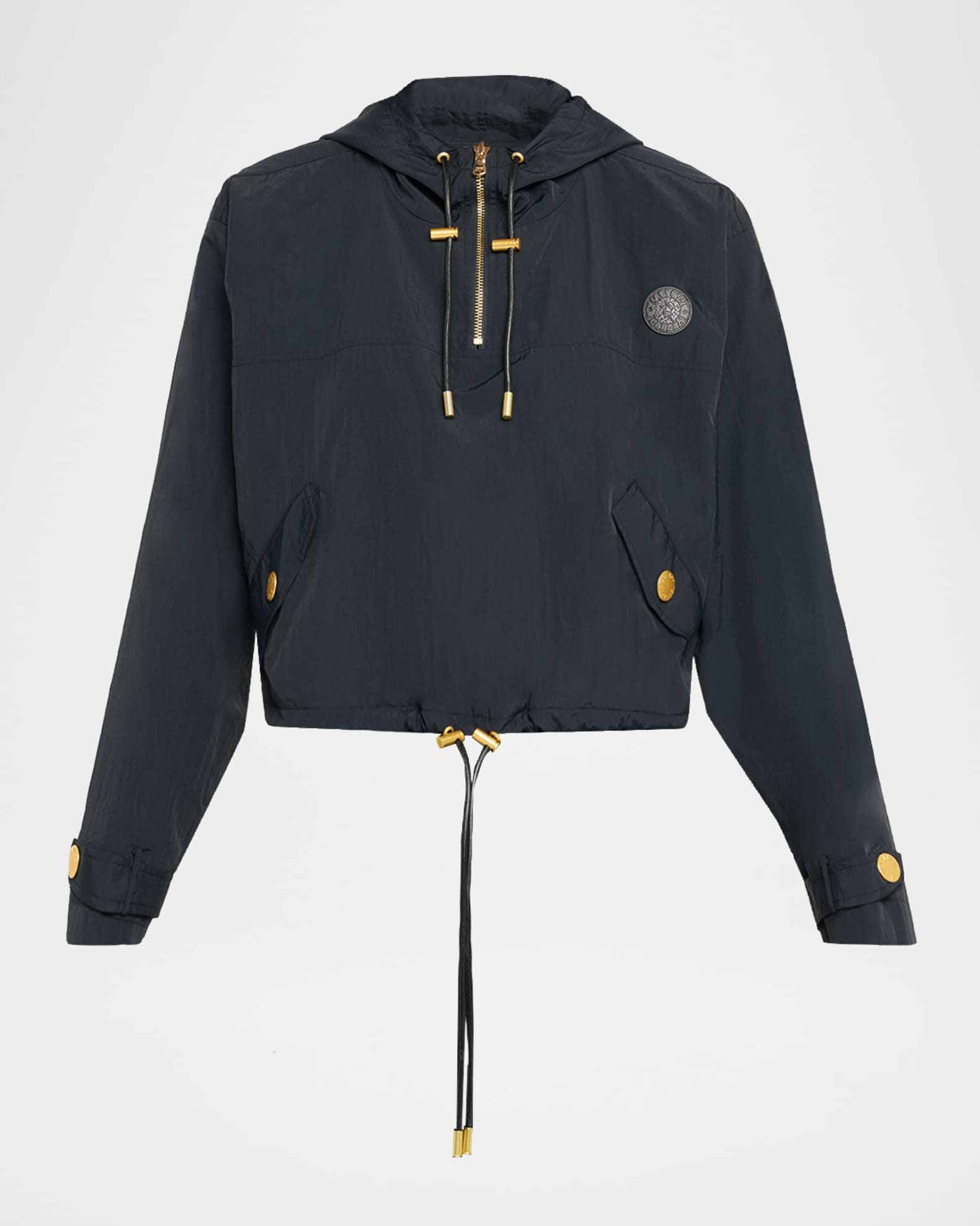 Bronwyn Cropped Water-Repellent Windbreaker 0