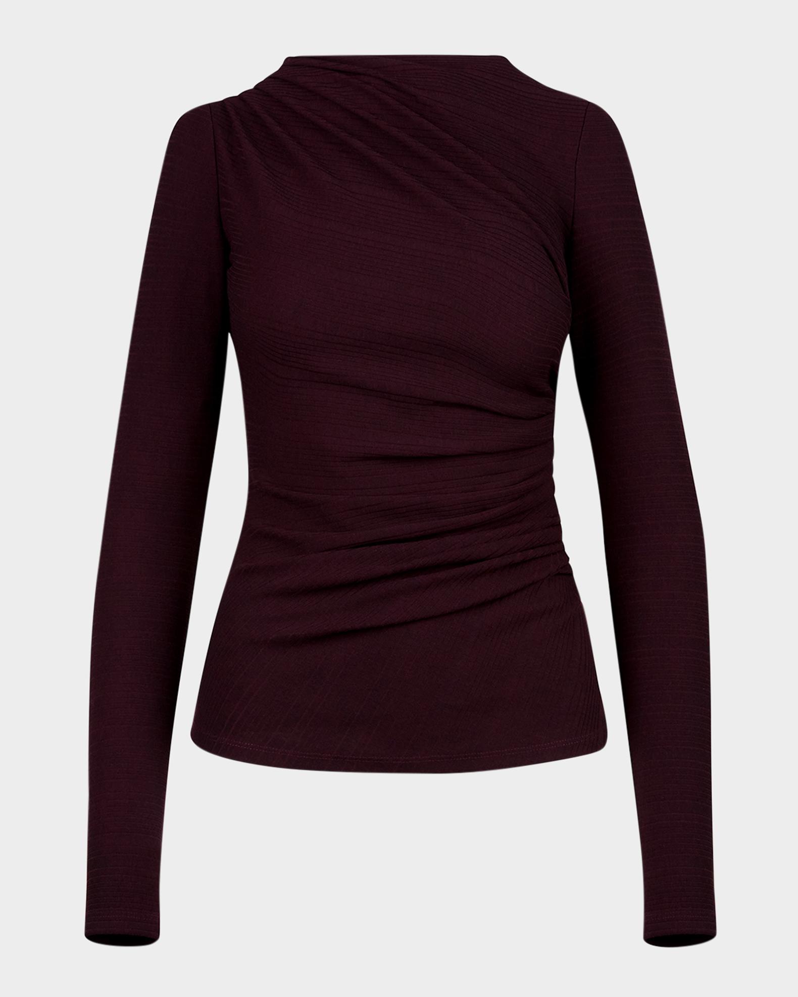 Smythe Ruched Knit Top | Neiman Marcus