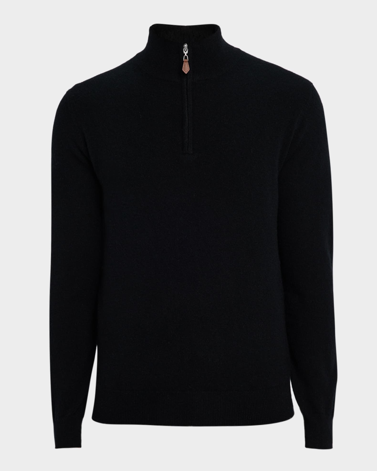 Men's Cashmere Quarter-Zip Sweater | Neiman Marcus