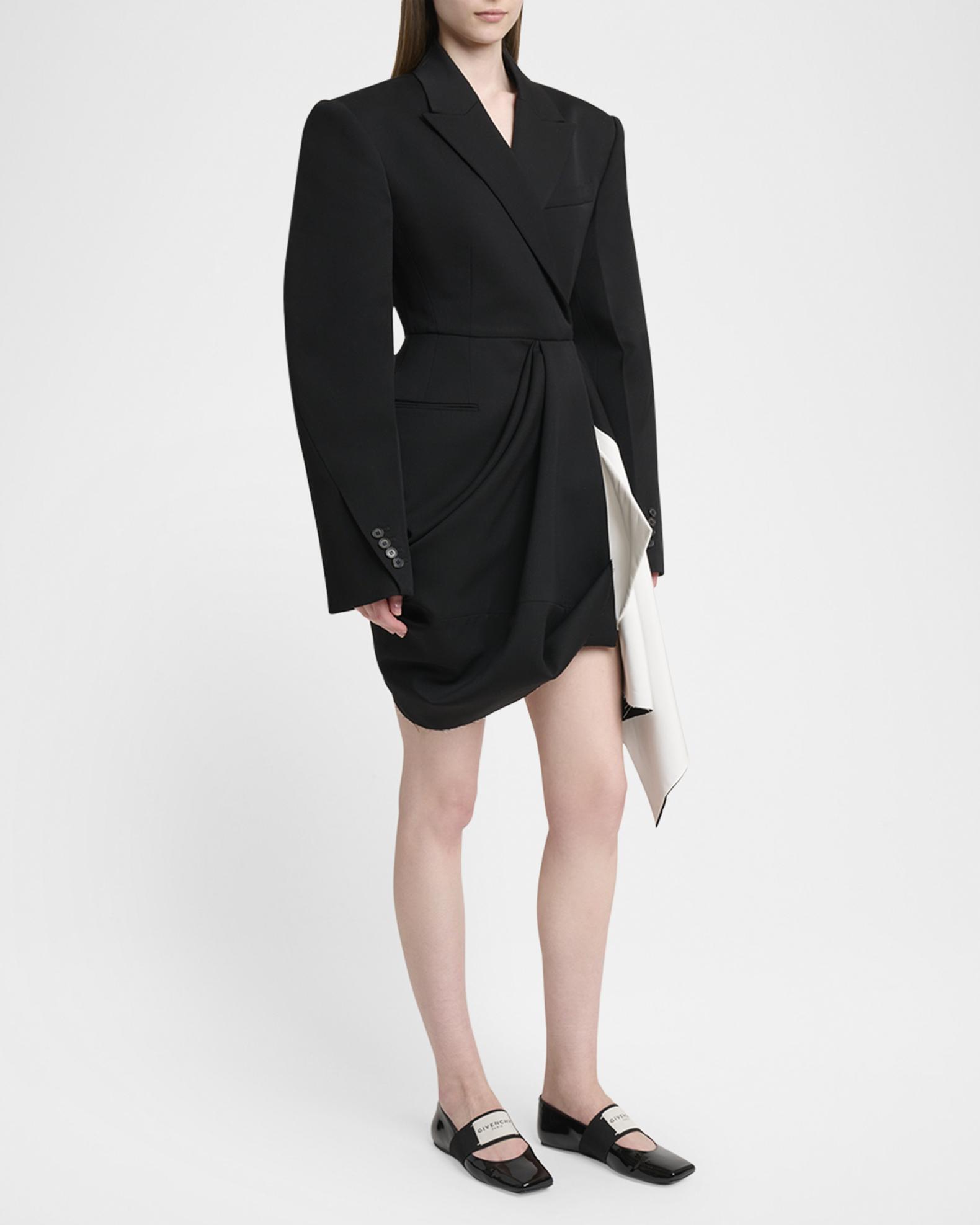 Givenchy Ballerines Sliced Square Black
