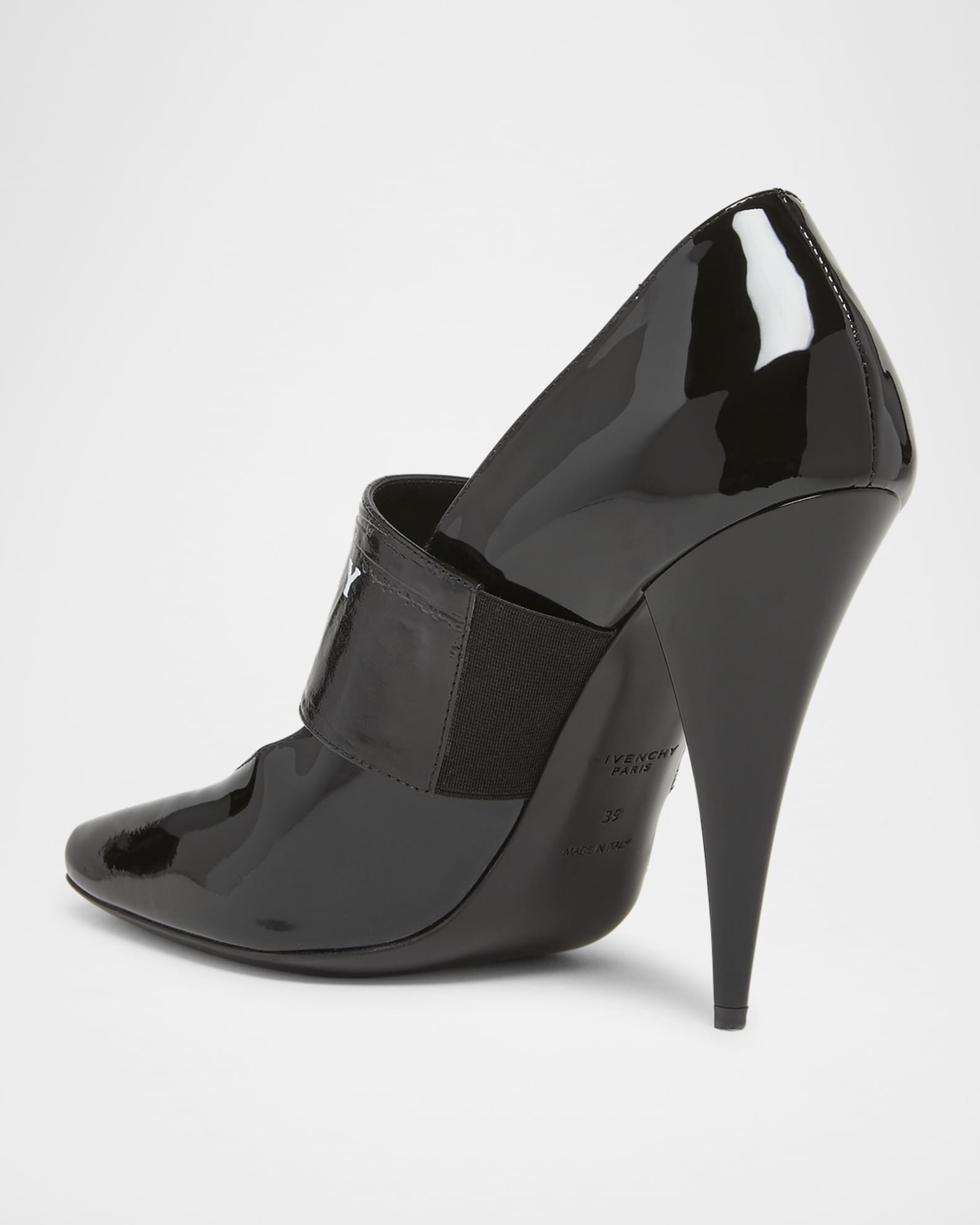 Givenchy Label Patent Leather Pumps Neiman Marcus