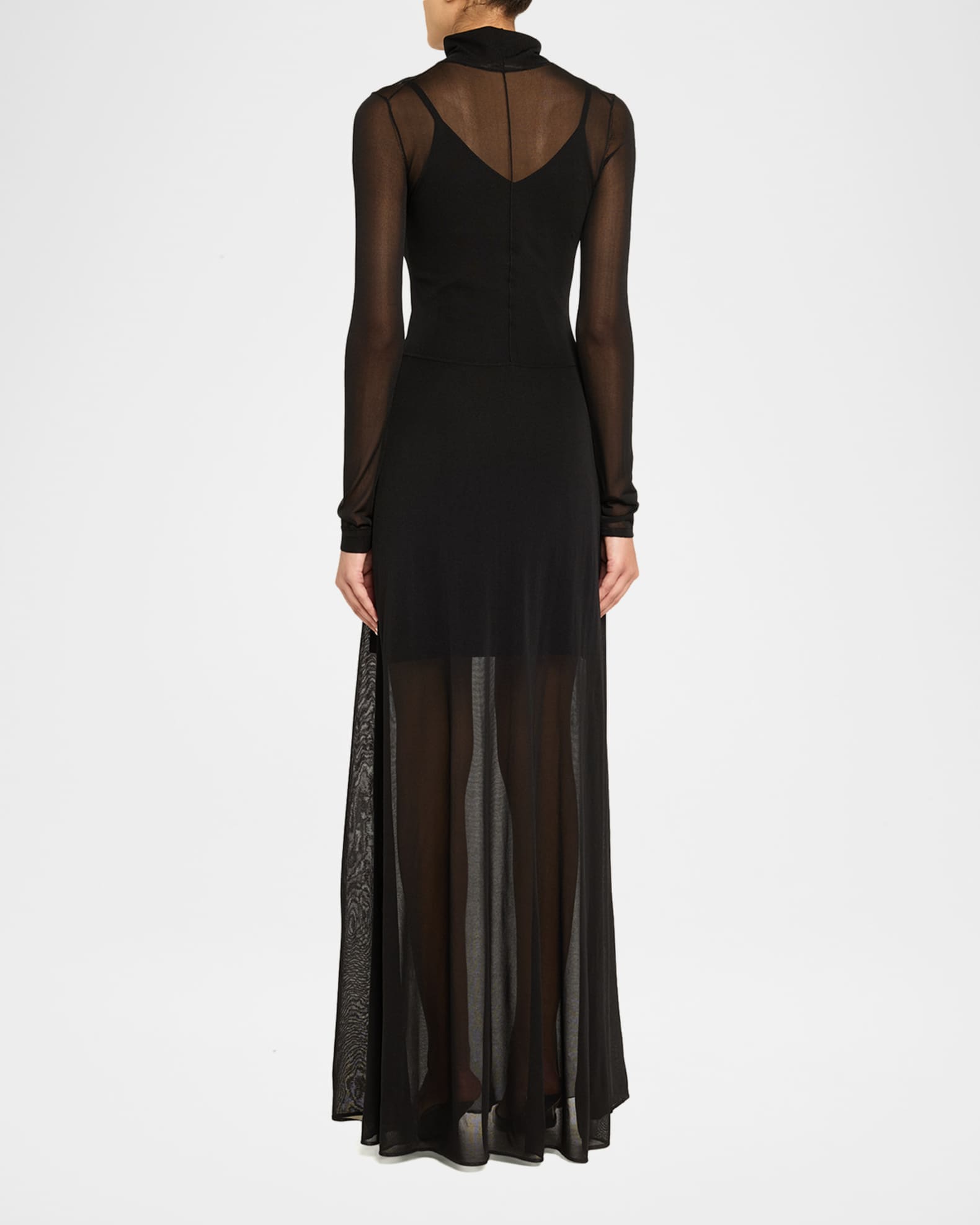 chinese dress ladies Lenny Turtleneck Maxi Dress | Color: Deep Grey | Size L main image 1