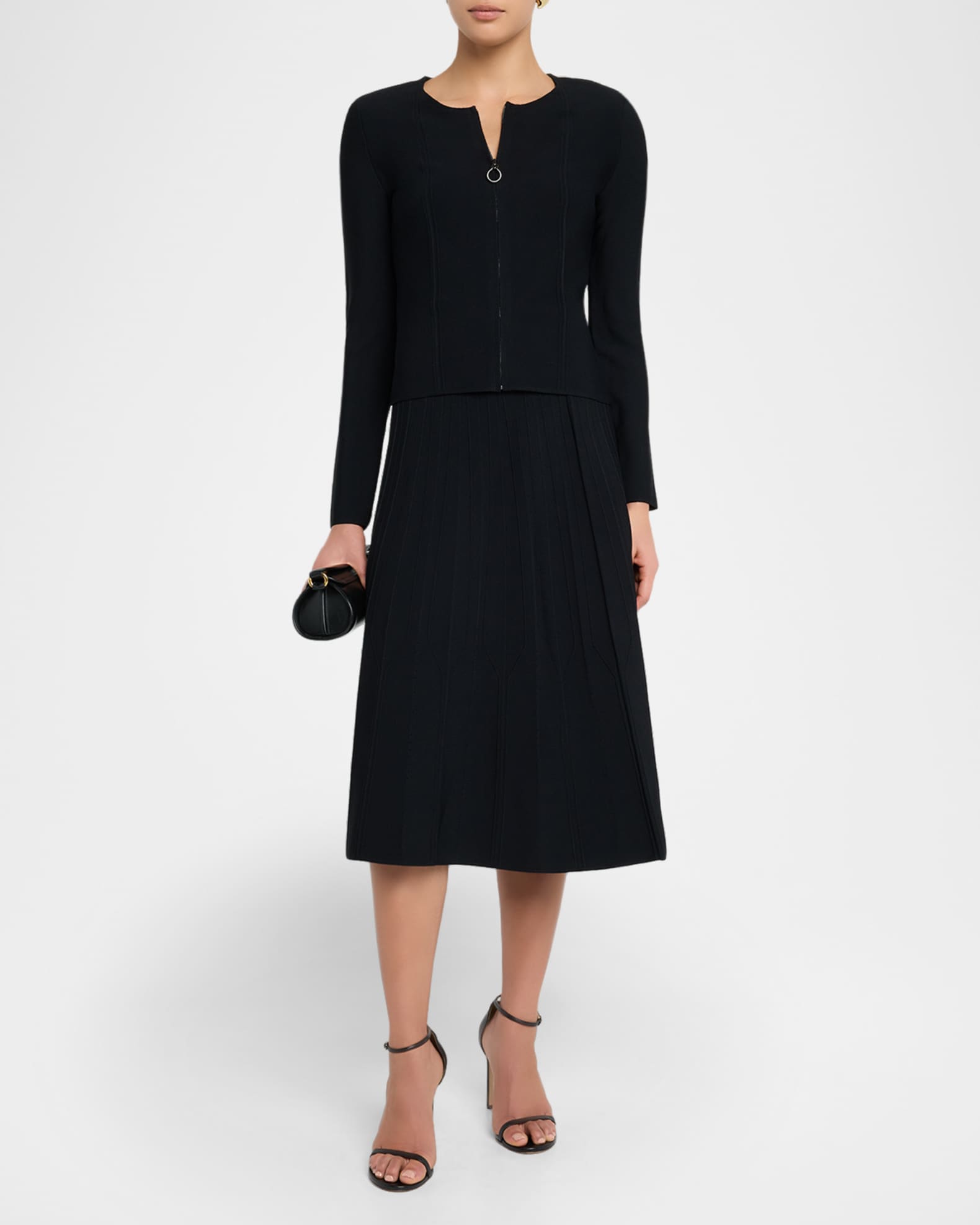 A-Line Knit Skirt 1