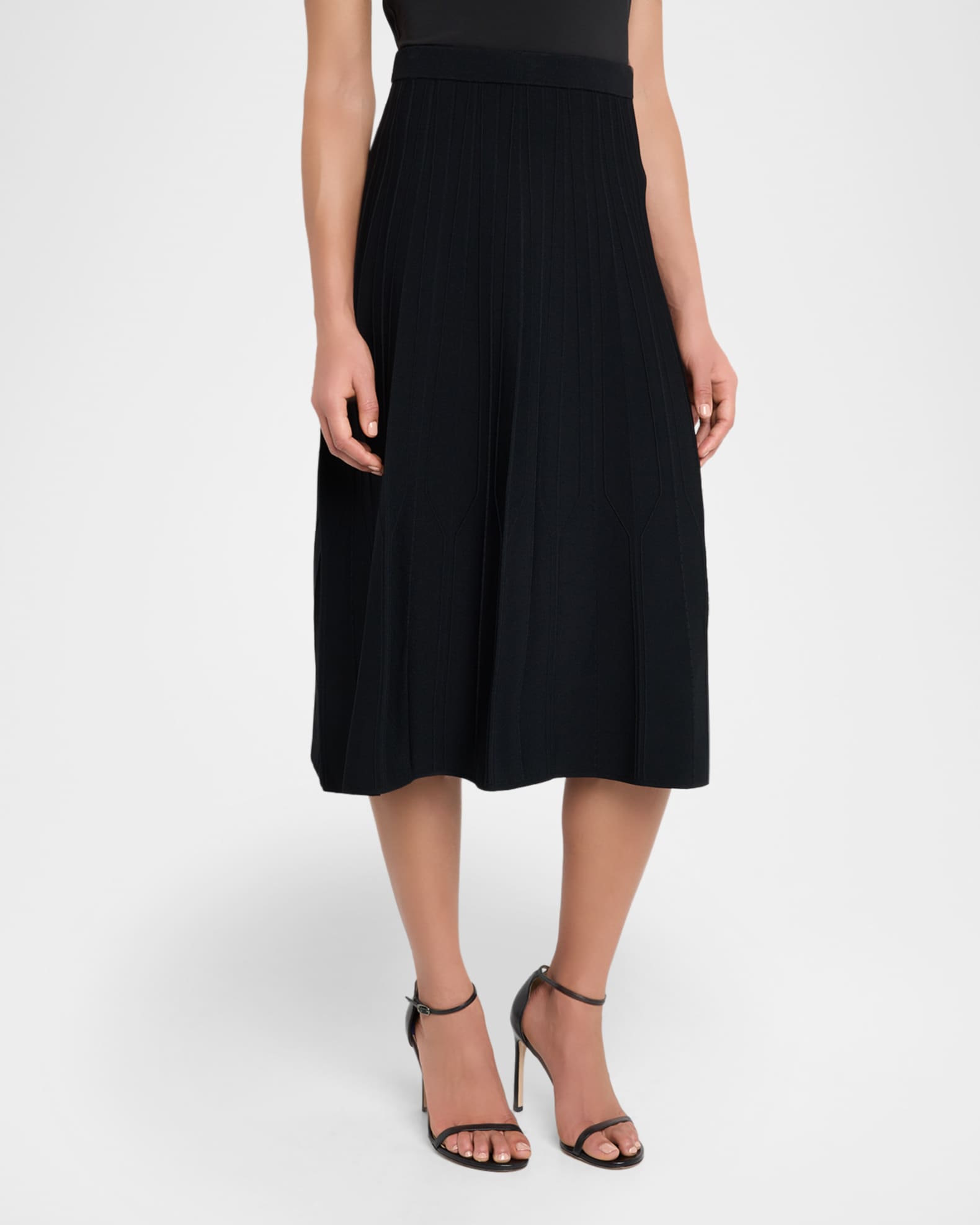 Jupe Longue Maxi A-line Sofra – Noire, Taille M, Légère, étiquettes, NIP