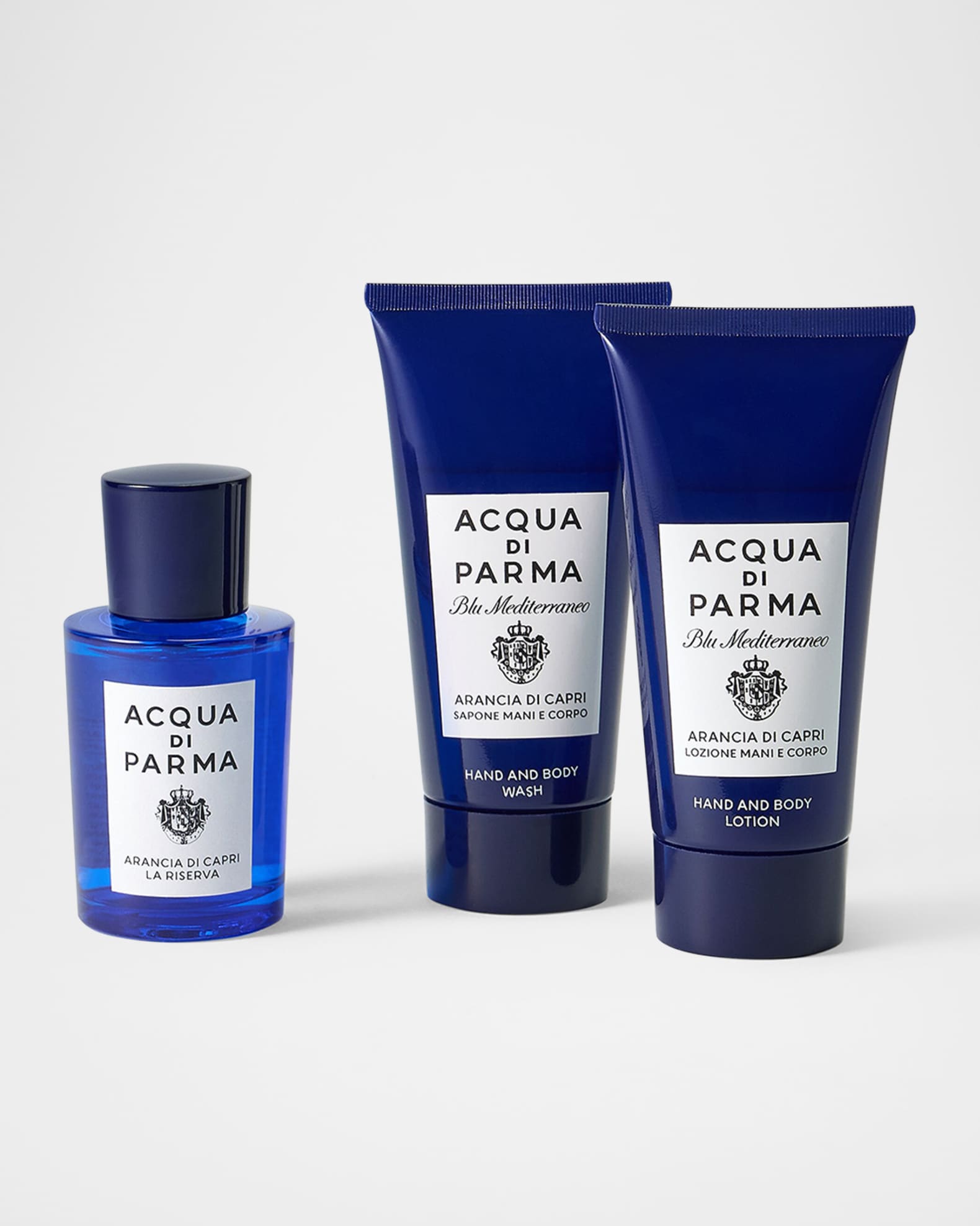 ACQUA DI PARMA Arancia di Capri セット Acqua di Parma Arancia di Capri La Riserva 3-Piece Gift Set