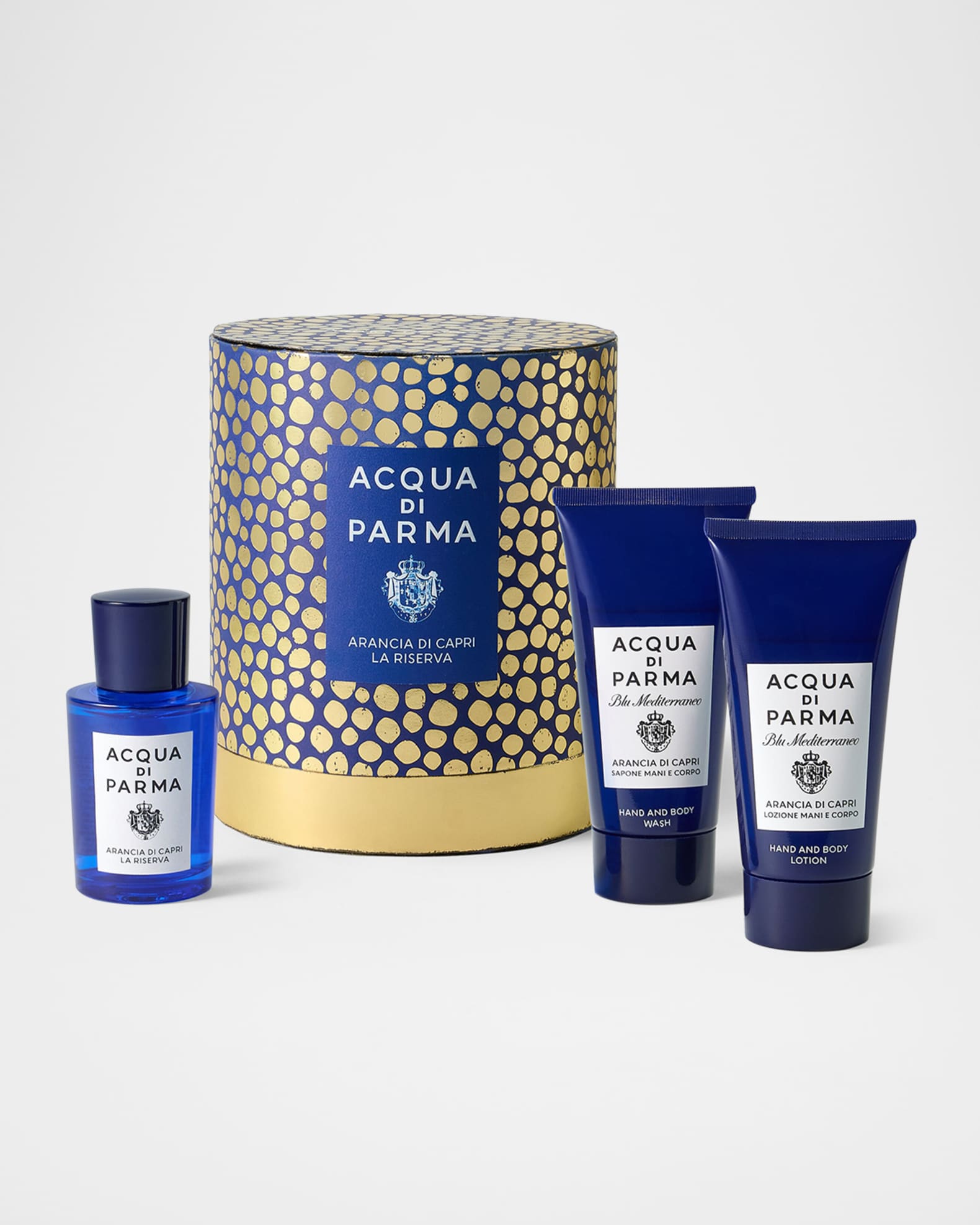 ACQUA DI PARMA Arancia di Capri セット Acqua di Parma Arancia di Capri La Riserva 3-Piece Gift Set