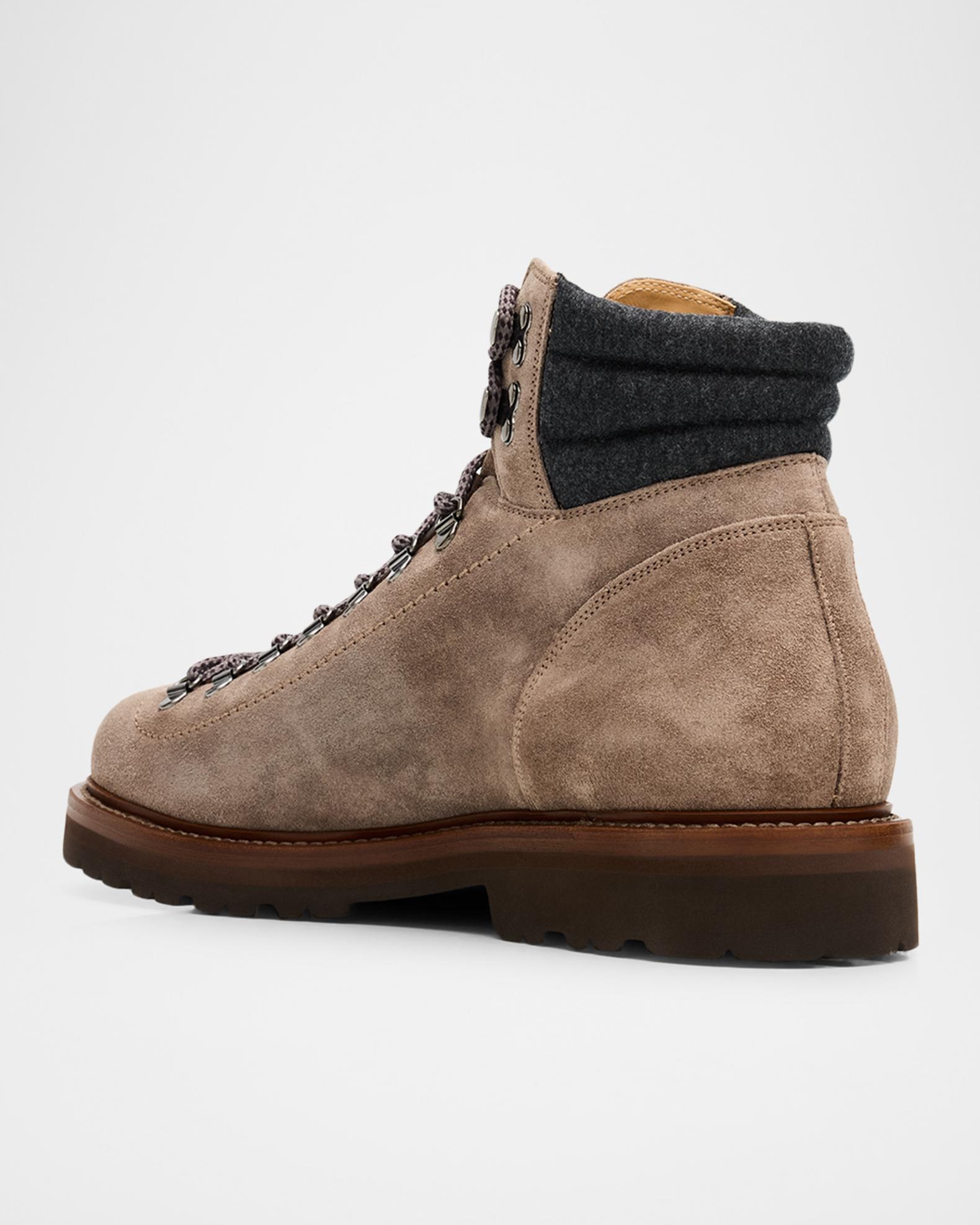 Brunello Cucinelli men’s dark brown suede Chelsea boots Brunello Cucinelli Suede Chelsea Boots | Saks Fifth Avenue main image 2