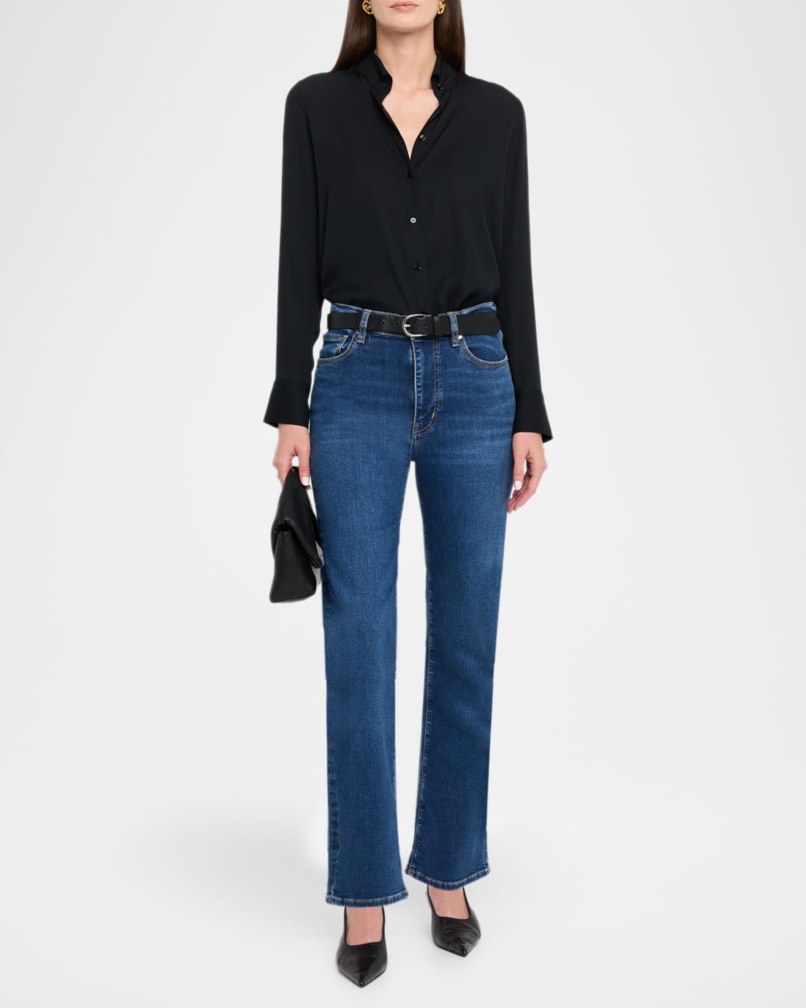 Le Sleek Straight Jeans