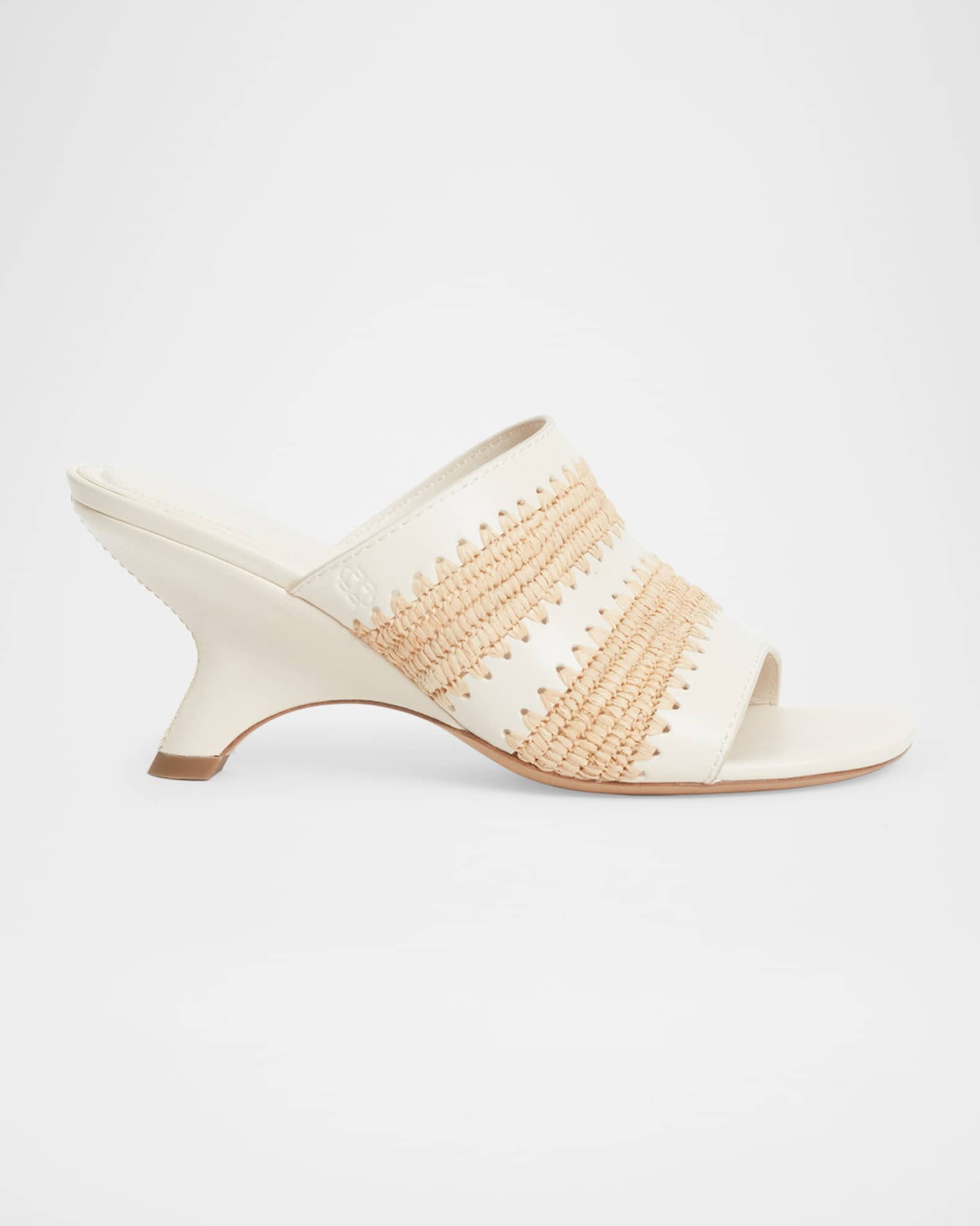 Shadow Raffia Mules 0