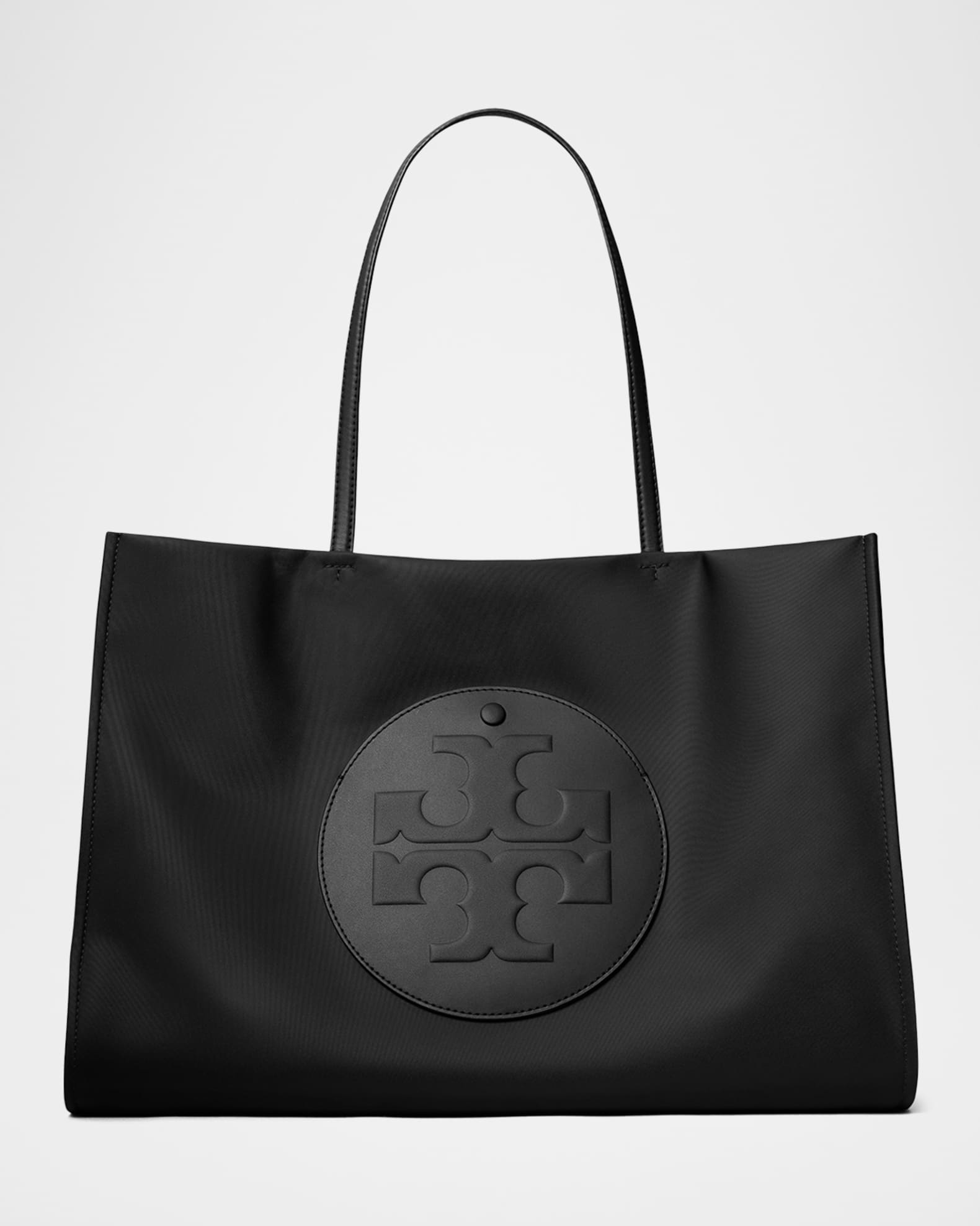 Tory Burch Ella Logo Recycled Nylon Tote Bag | Neiman Marcus