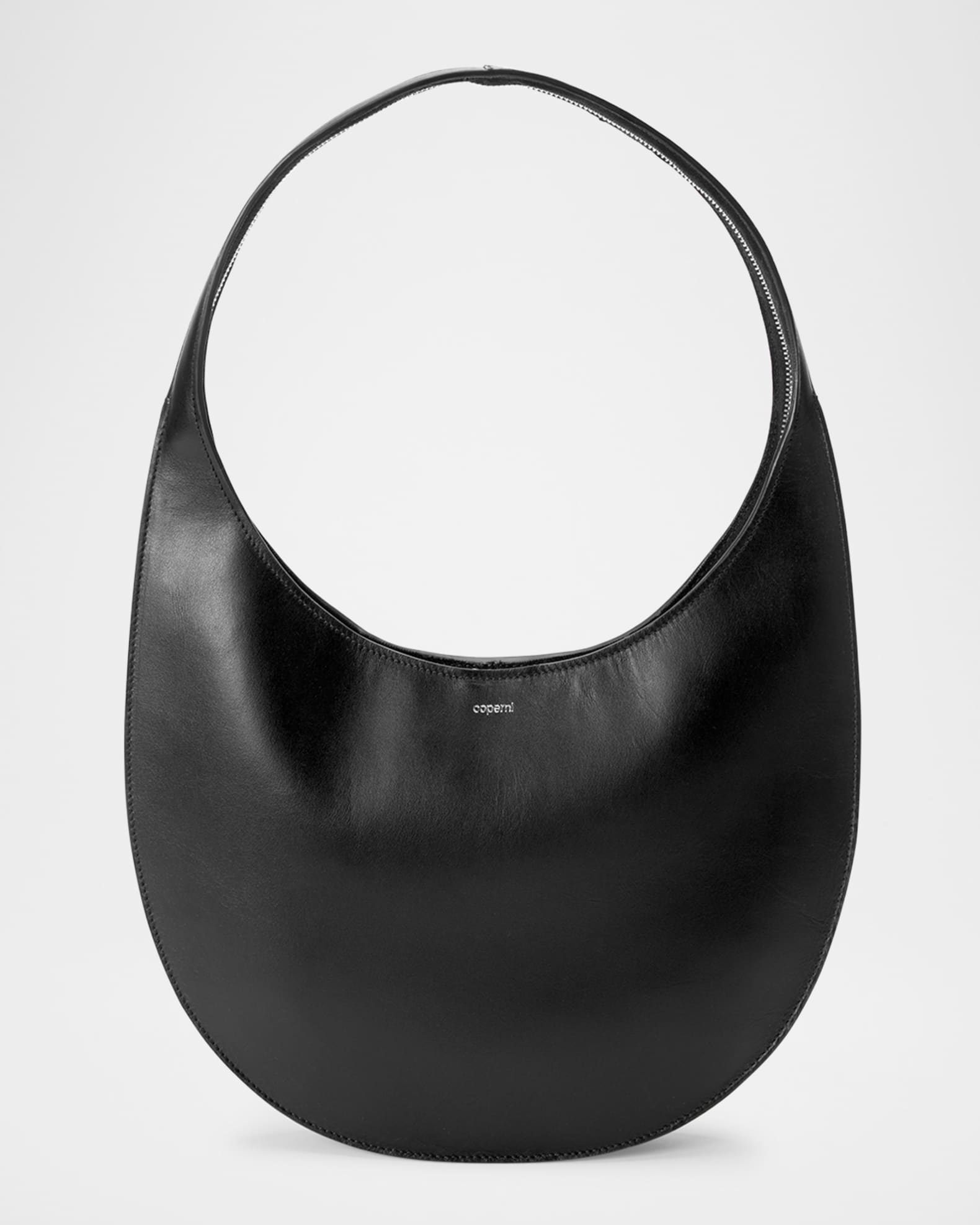 Swipe Medium Leather Shoulder Bag 0