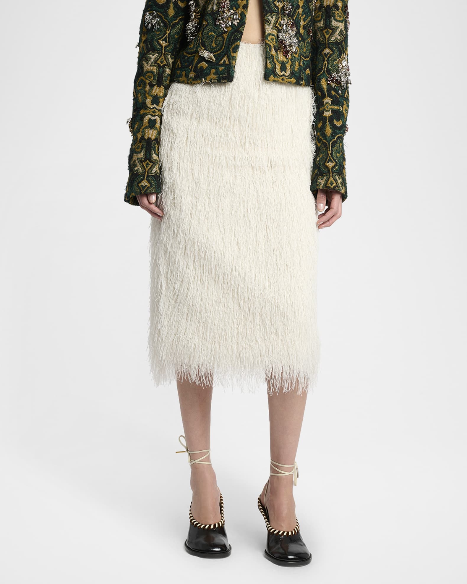 定価10万　Dries Van Noten レユッカス　ジャコメッティ WH 定価10万 Dries Van Noten レユッカス ジャコメッティ WH