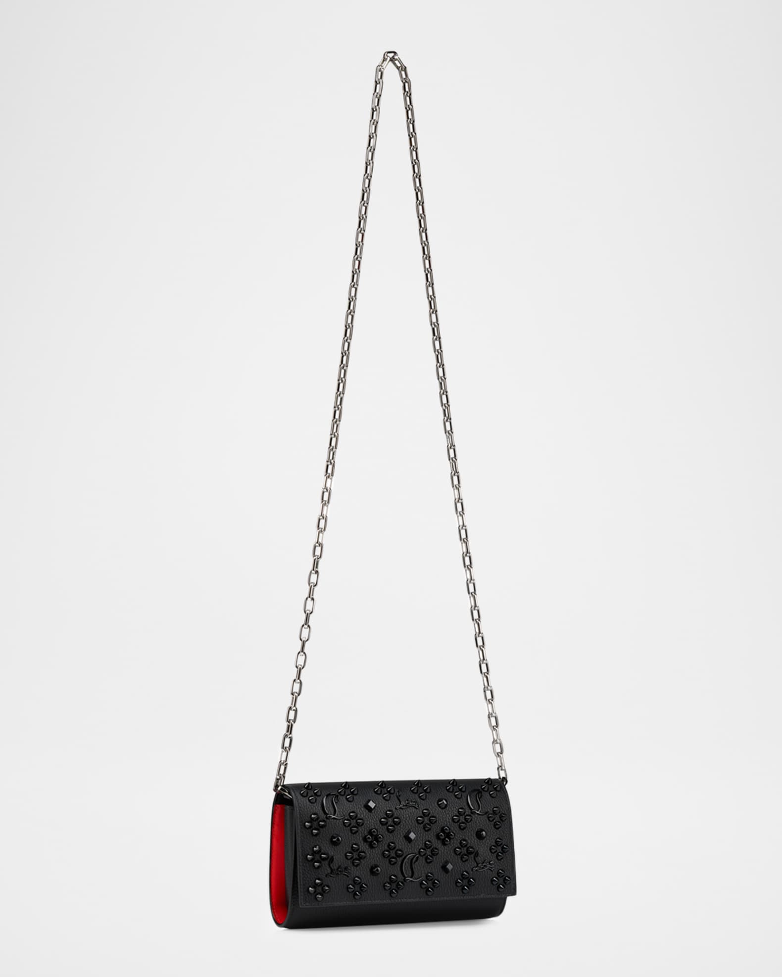 Christian Louboutin Paloma Wallet on Chain in Loubinthesky Leather