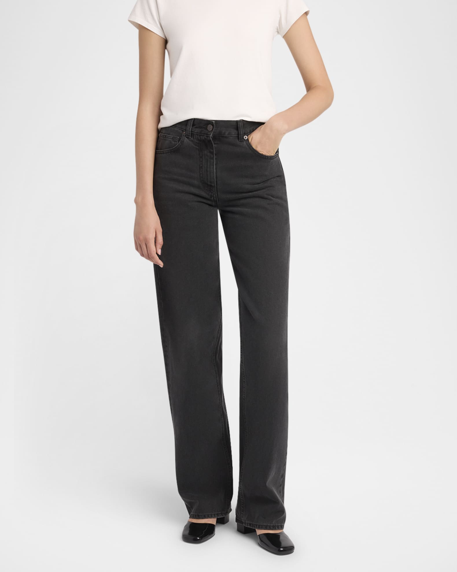 THE ROW Clair Straight-Leg Jeans | Neiman Marcus