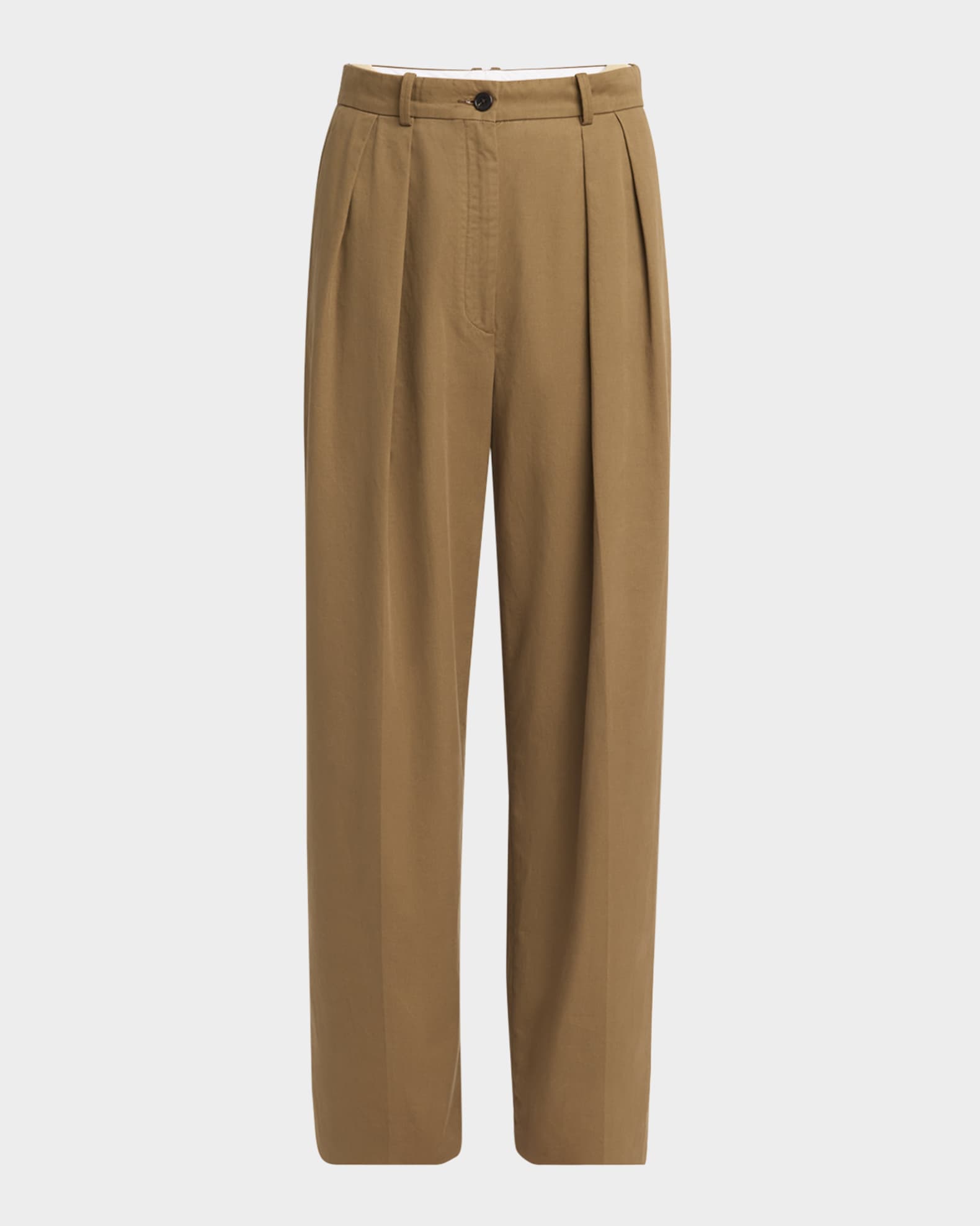 Igor Double-Pleated Wide-Leg Pants 0