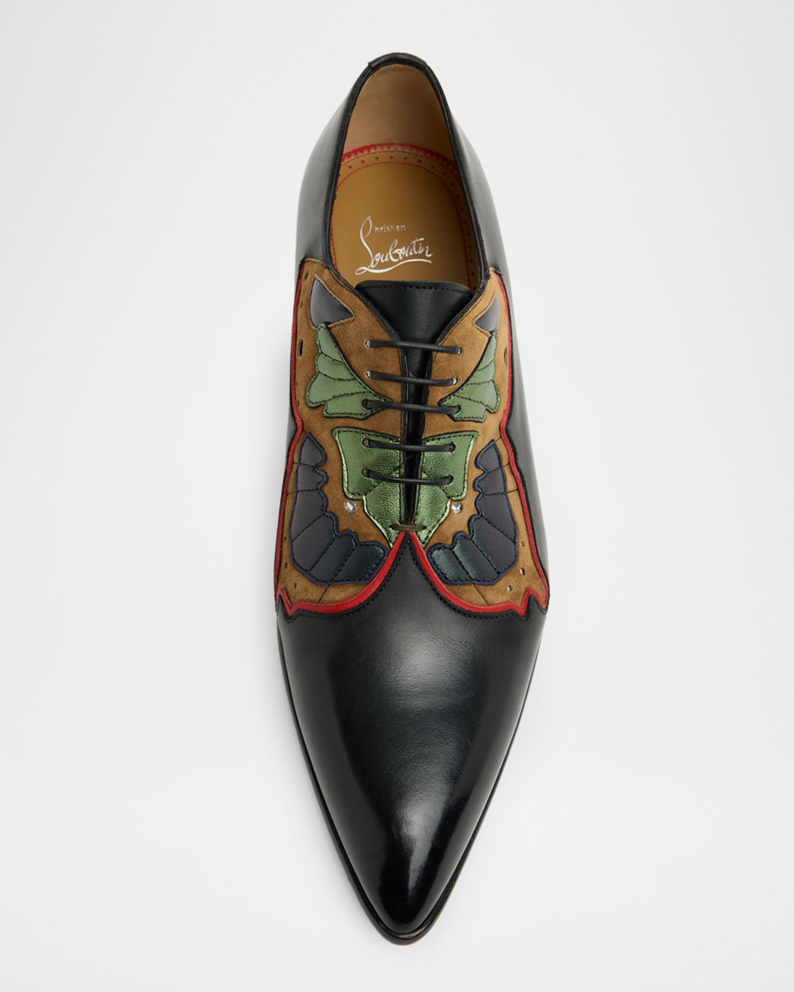 Christian Louboutin Men's Farfaman Butterfly Leather & Veau