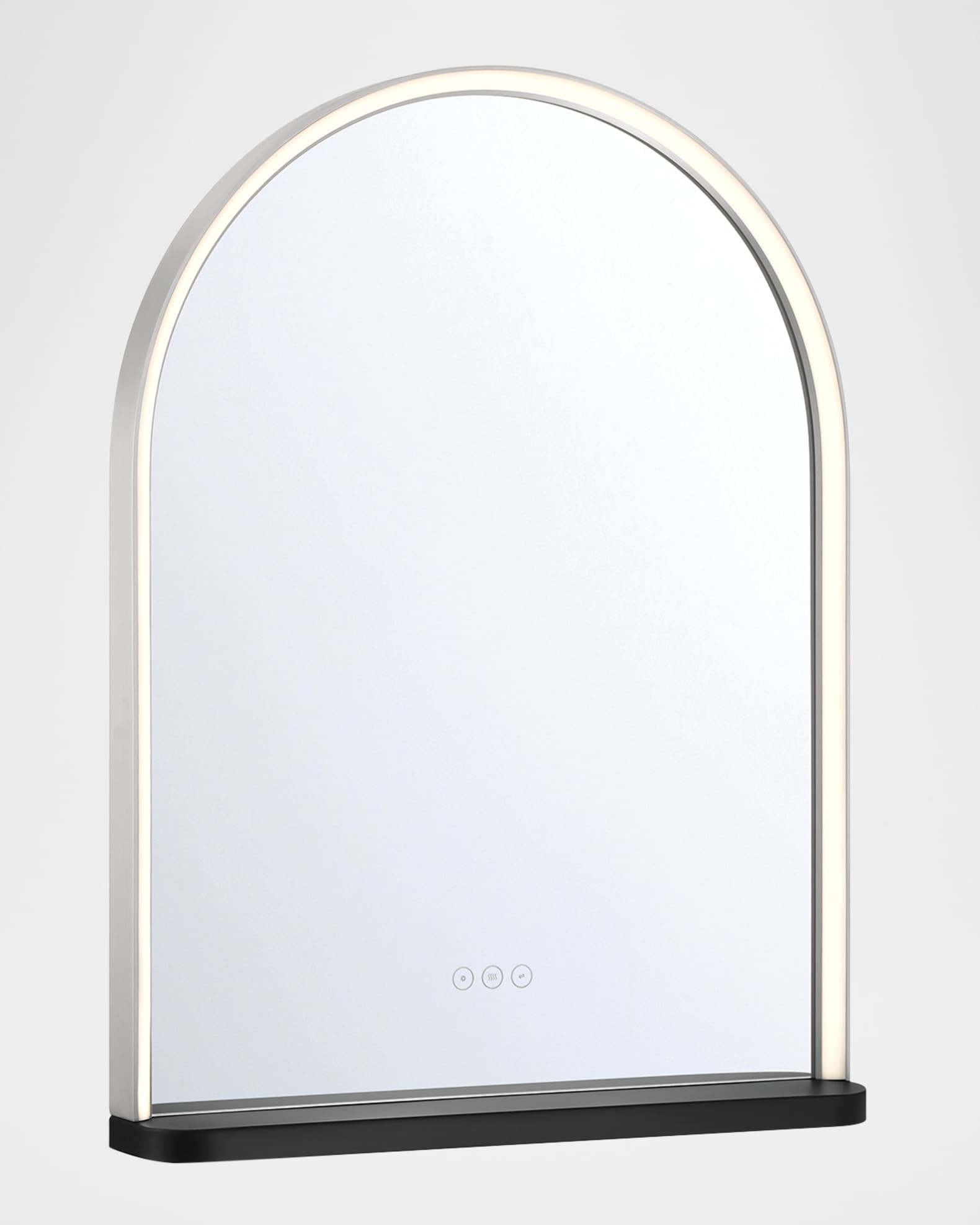 Serin 32" LED Lighted Mirror with Shelf 1