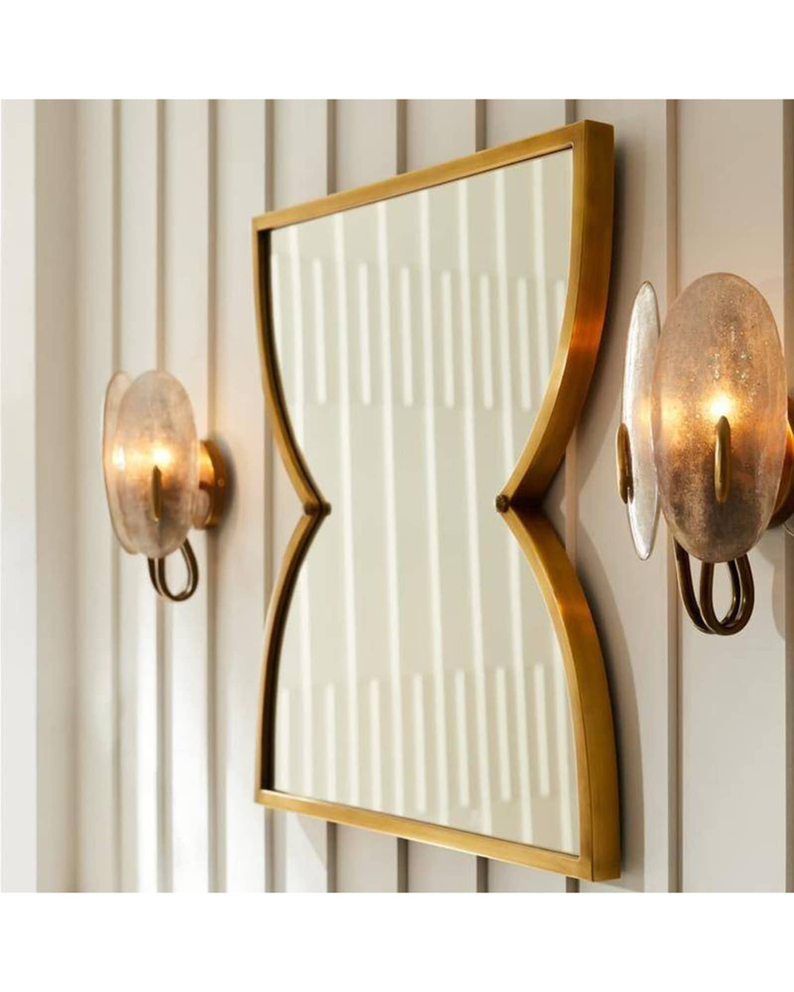 Jocelyn 30" Cinched Wall Mirror 1