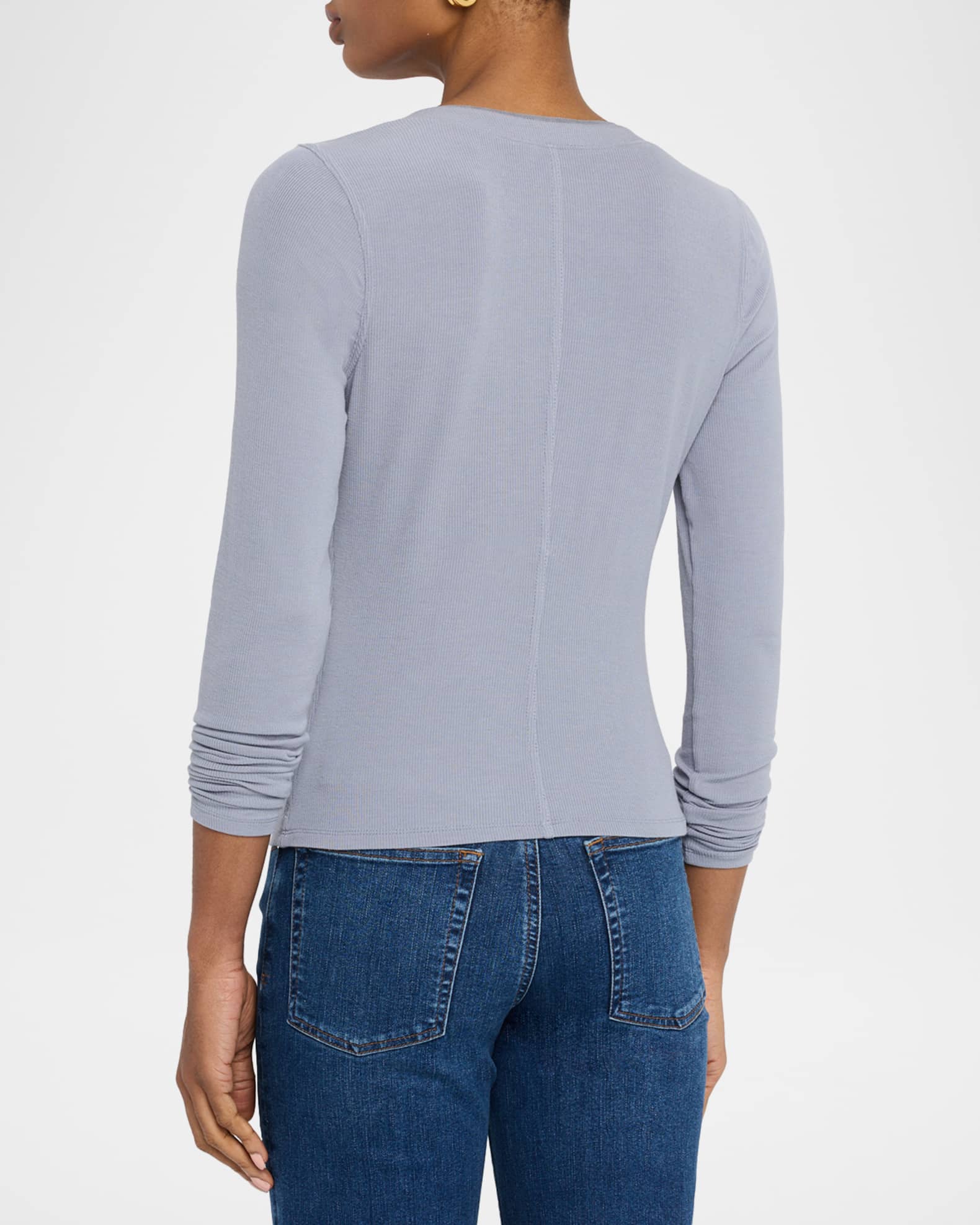 トップス CLANE MESH HENLEY NECK TOPS レディース】MESH HENLEY NECK TOPS | CLANE(クラネ) / トップス