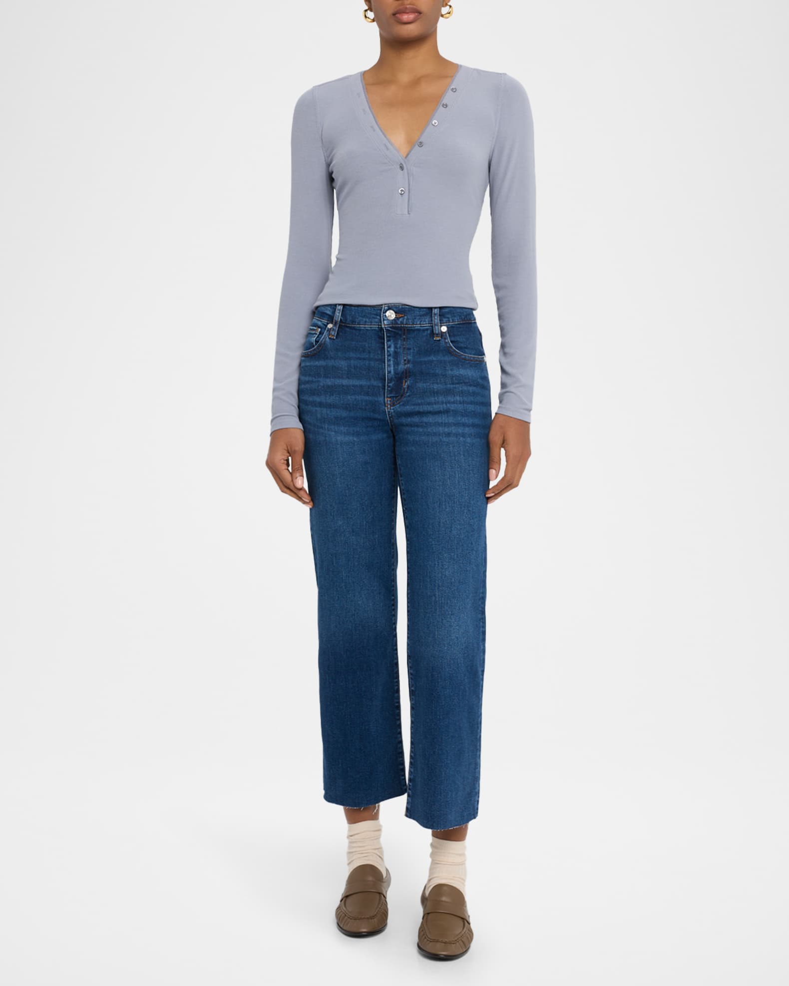 The Mellow Wide Ankle Jeans 1
