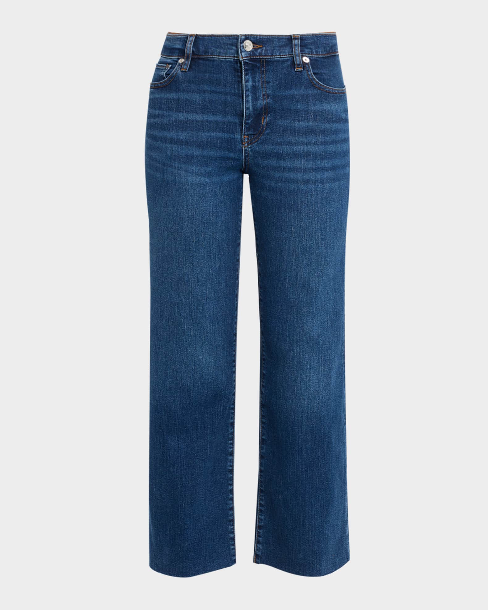 The Mellow Wide Ankle Jeans 0