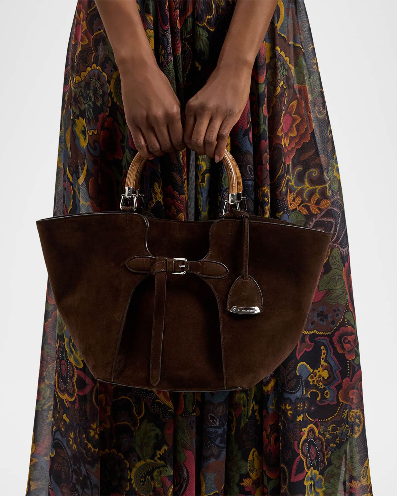 【名作】RRL Suede Ranch Tote OS Limited-Edition Suede Tote for Men | Ralph Lauren® PA