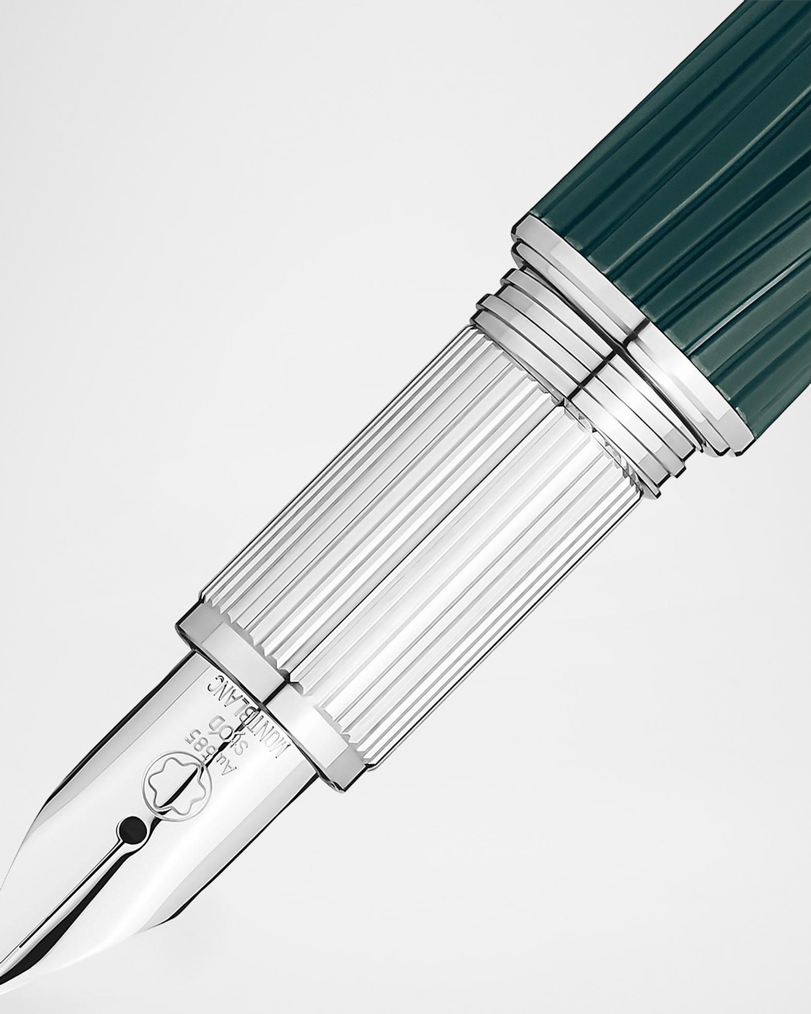 Montblanc Men's StarWalker PolarGreen Precious Resin Fountain Pen