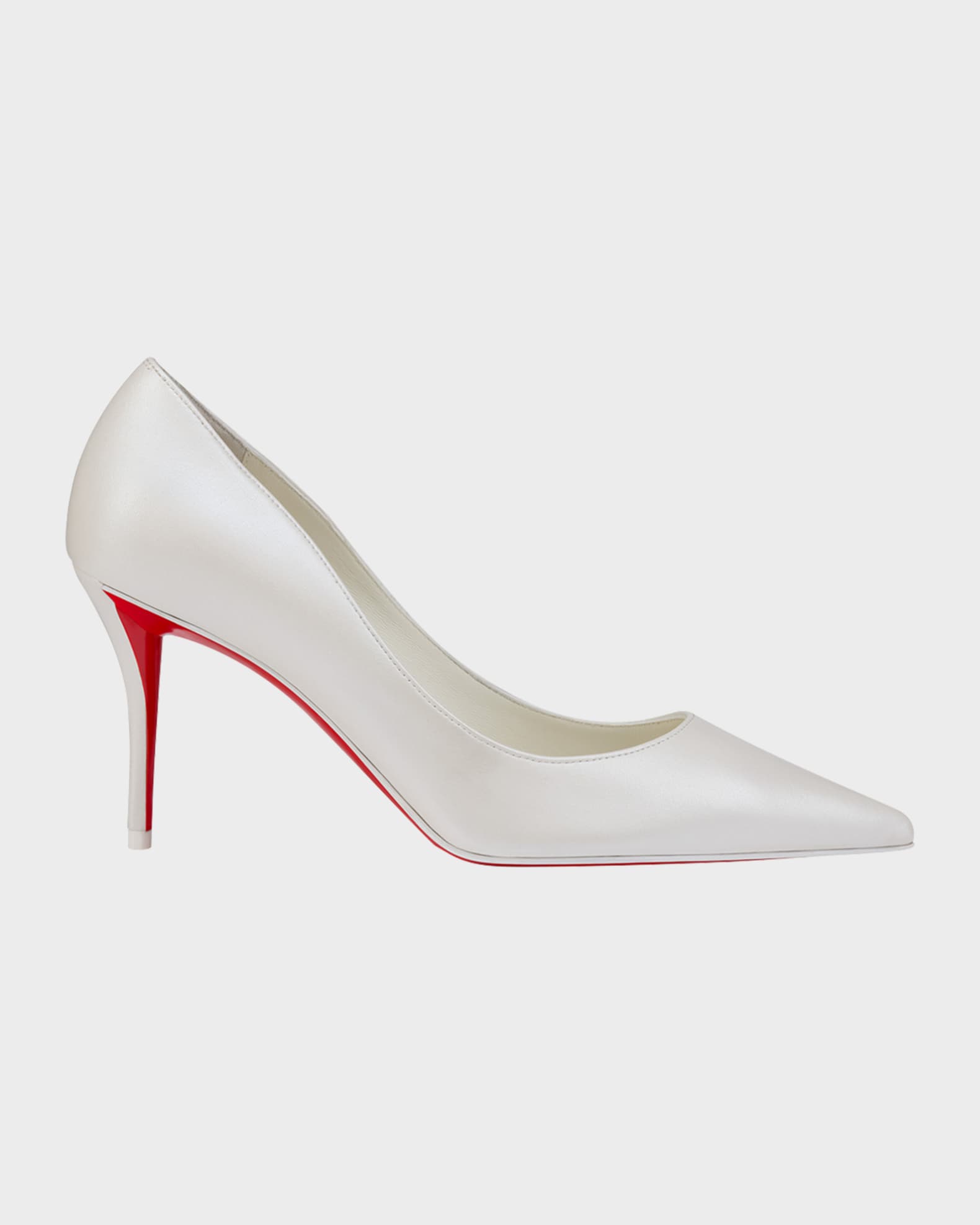 やおや　Christian Louboutin ハイヒール Christian Louboutin 80mm Miss Z Nappa Leather Red Sole Pointed-Toe