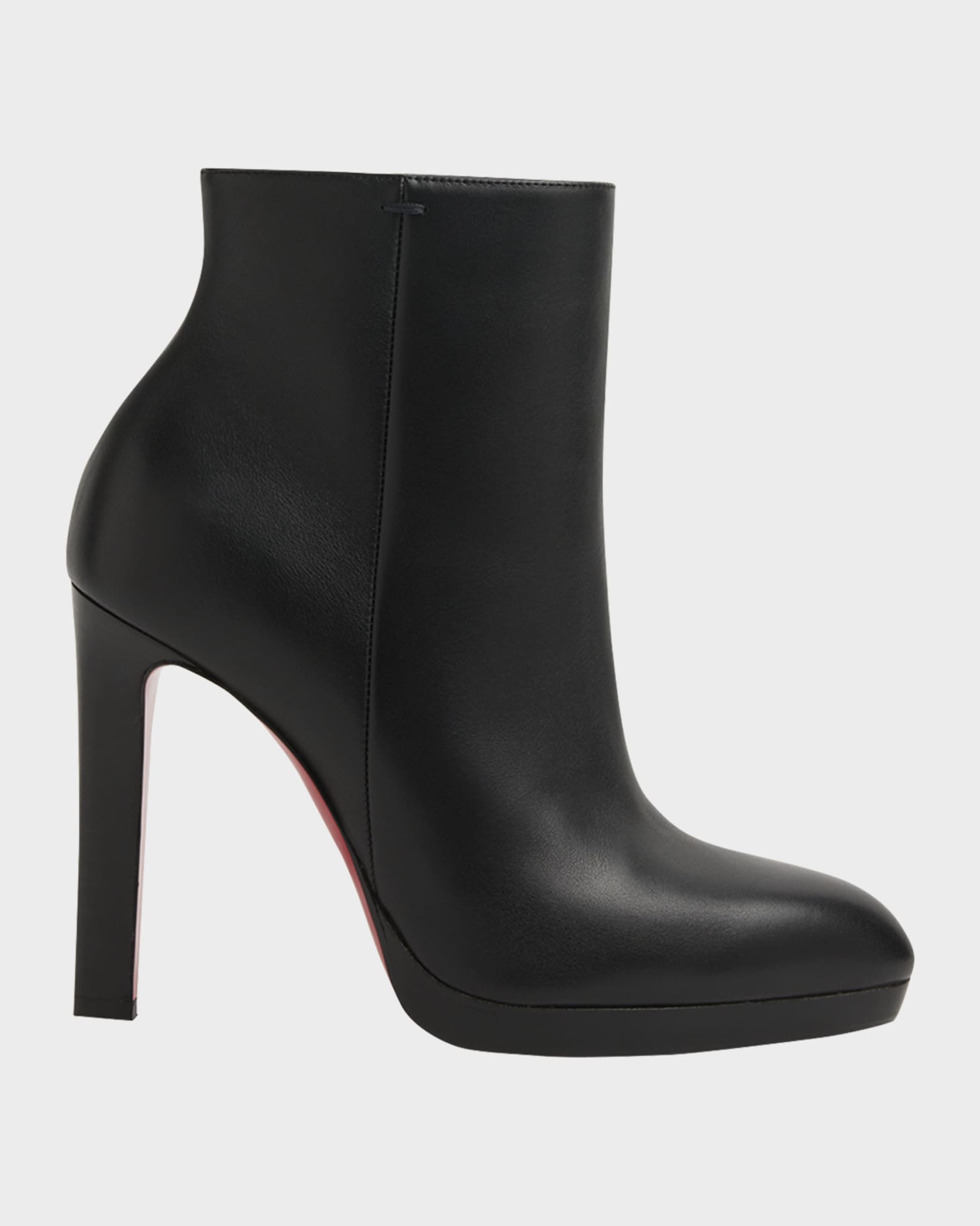 Christian Louboutin 120mm Fannylove Leather Booties | Neiman Marcus