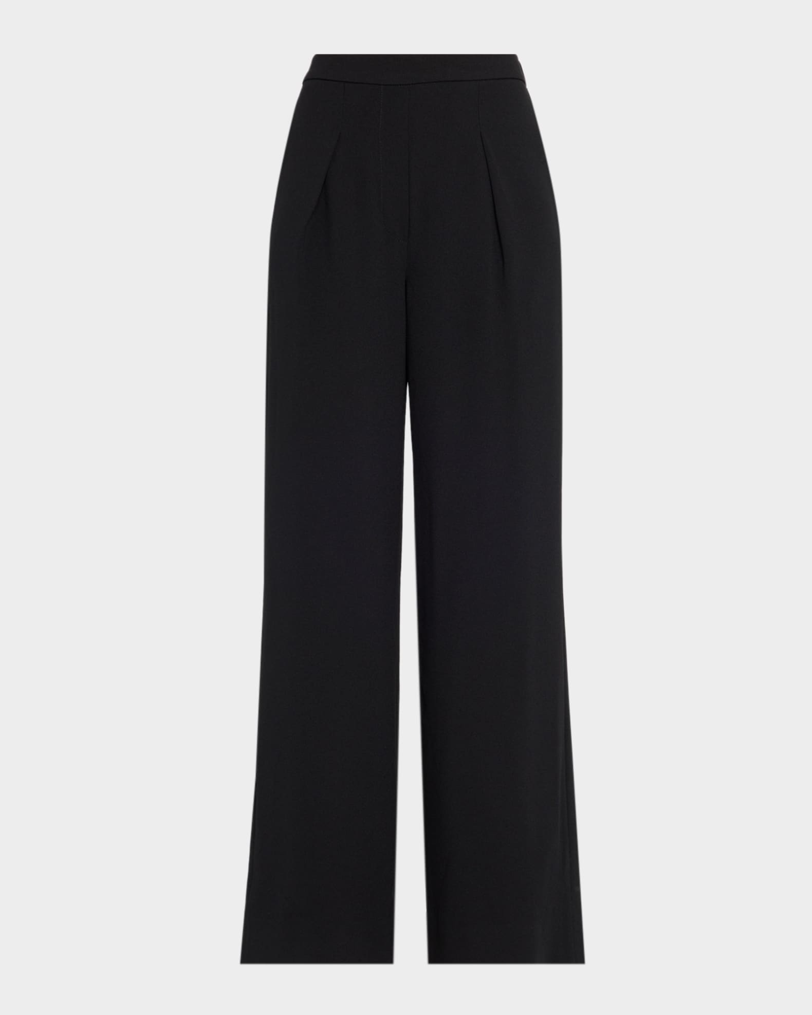 Emporio Armani High-Rise Stretch Trousers | Neiman Marcus