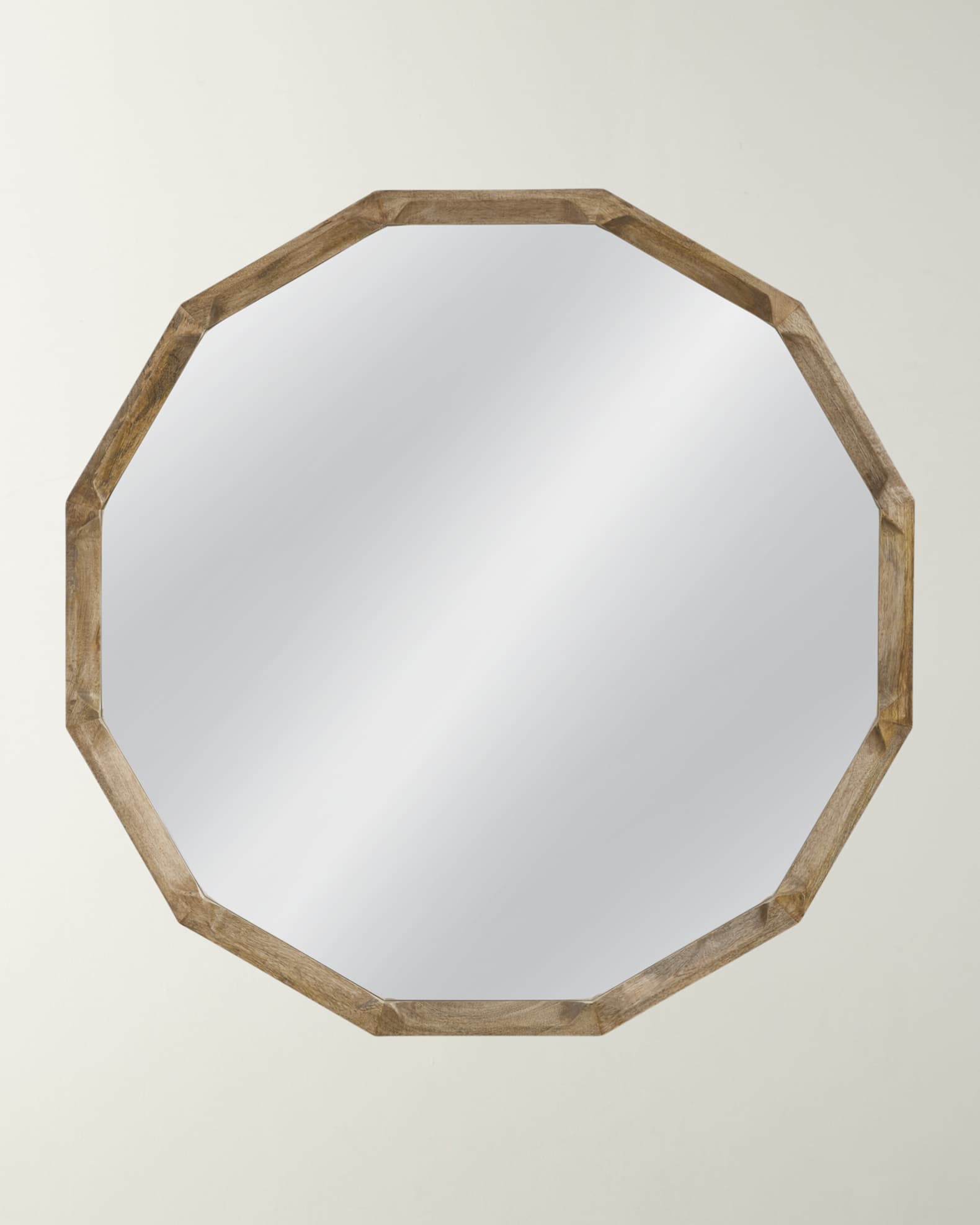 Eloise 12-Sided Wall Mirror, 46" Round 0
