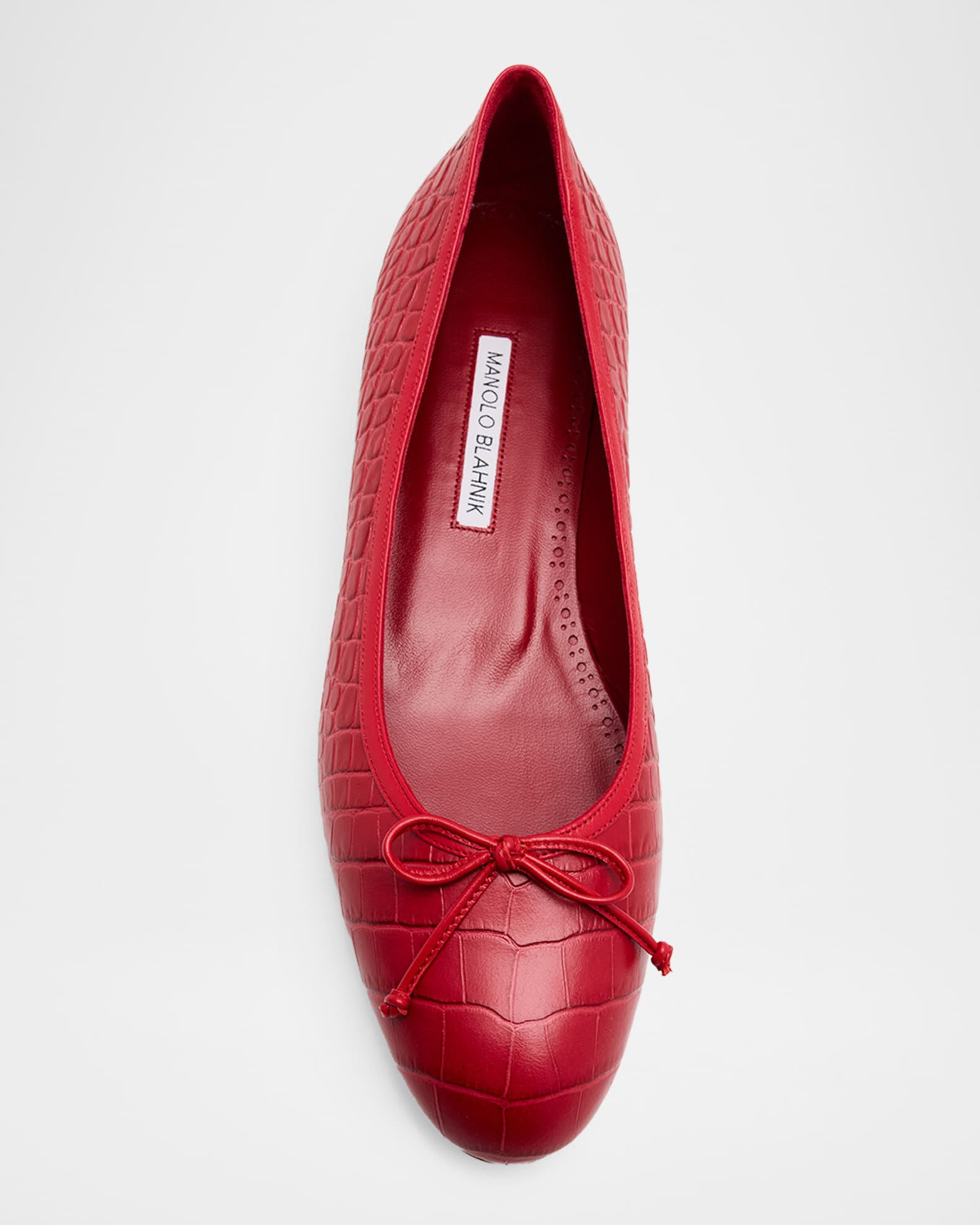 紅 ボッテガ財布 & MANOLO BLAHNIK Ballerina 紅 ボッテガ財布