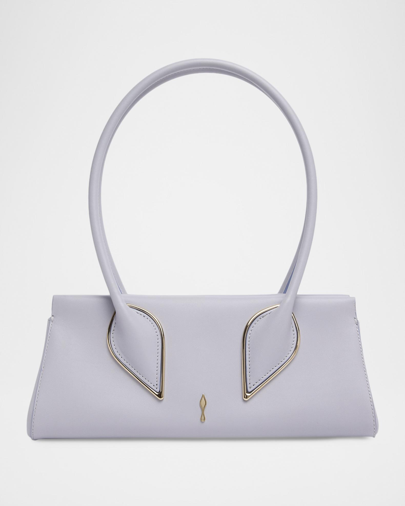 Christian Louboutin Venus Calf Leather Baguette Shoulder Bag