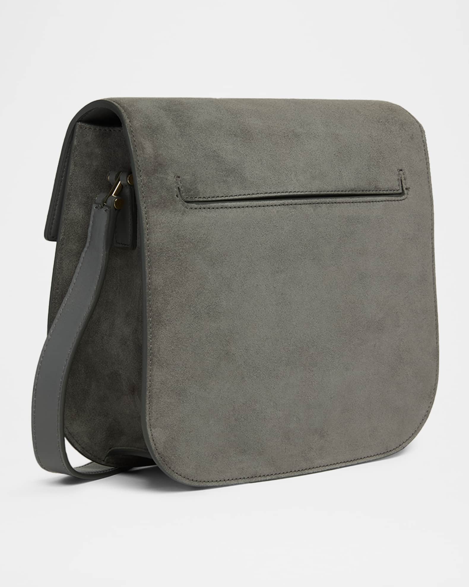 TOM FORD Tara Medium Crossbody Bag in Suede | Neiman Marcus