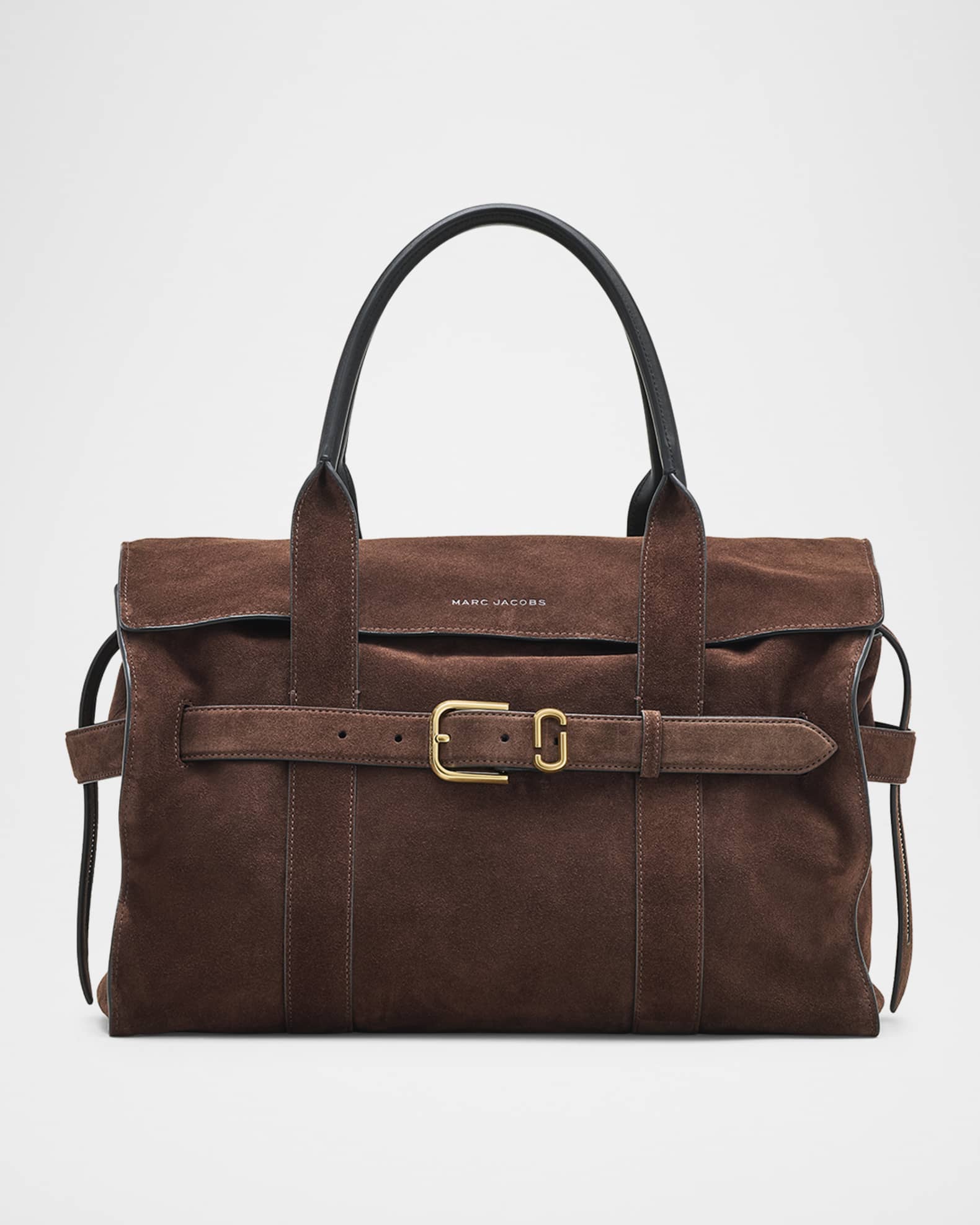 The Dakota Belted Suede Tote Bag 0