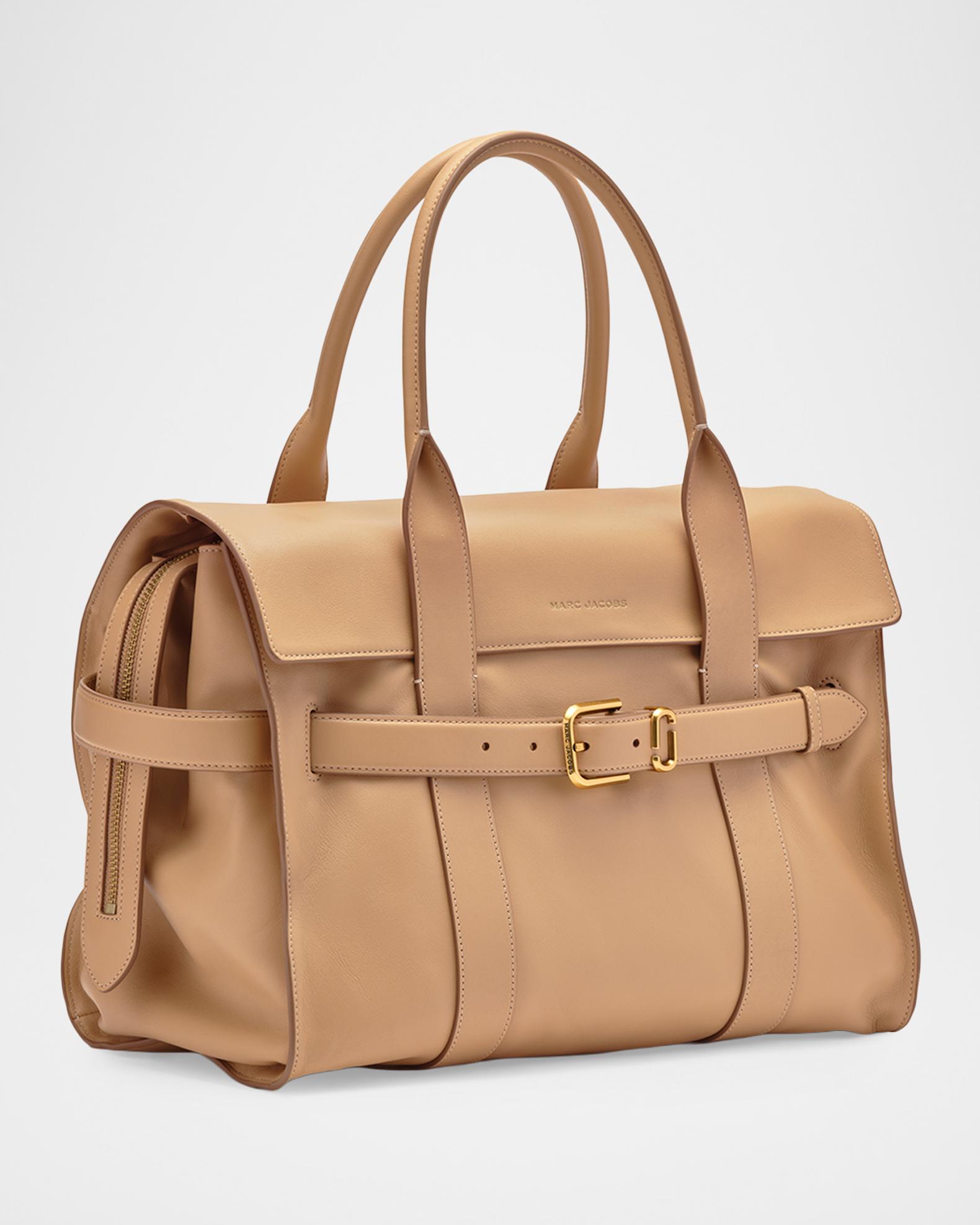 Marc Jacobs The Dakota Belted Leather Tote Bag | Neiman Marcus