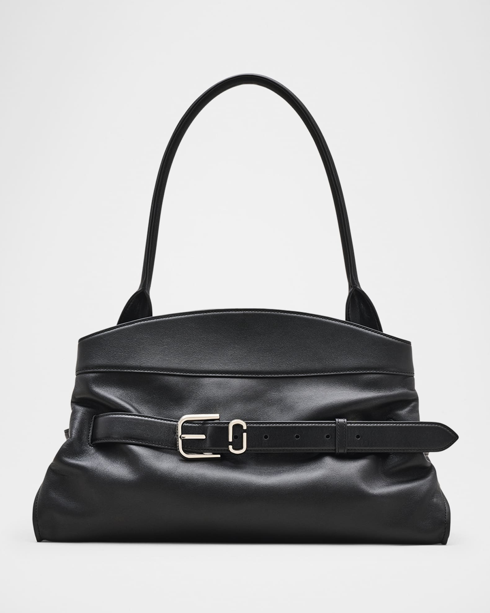 The Satchel Leather Shoulder Bag  0