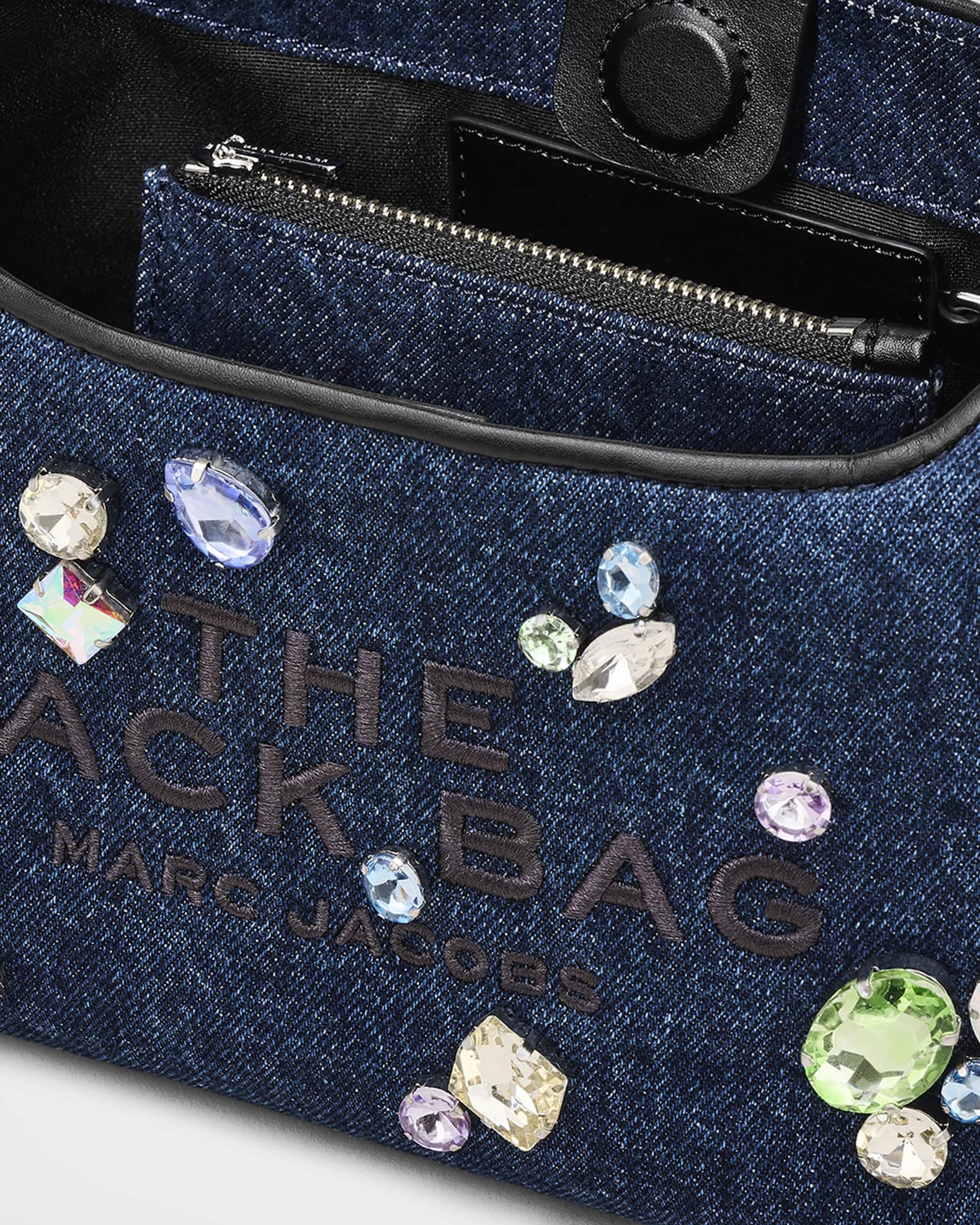 Marc Jacobs The Sack Bag in Gem Denim | Neiman Marcus