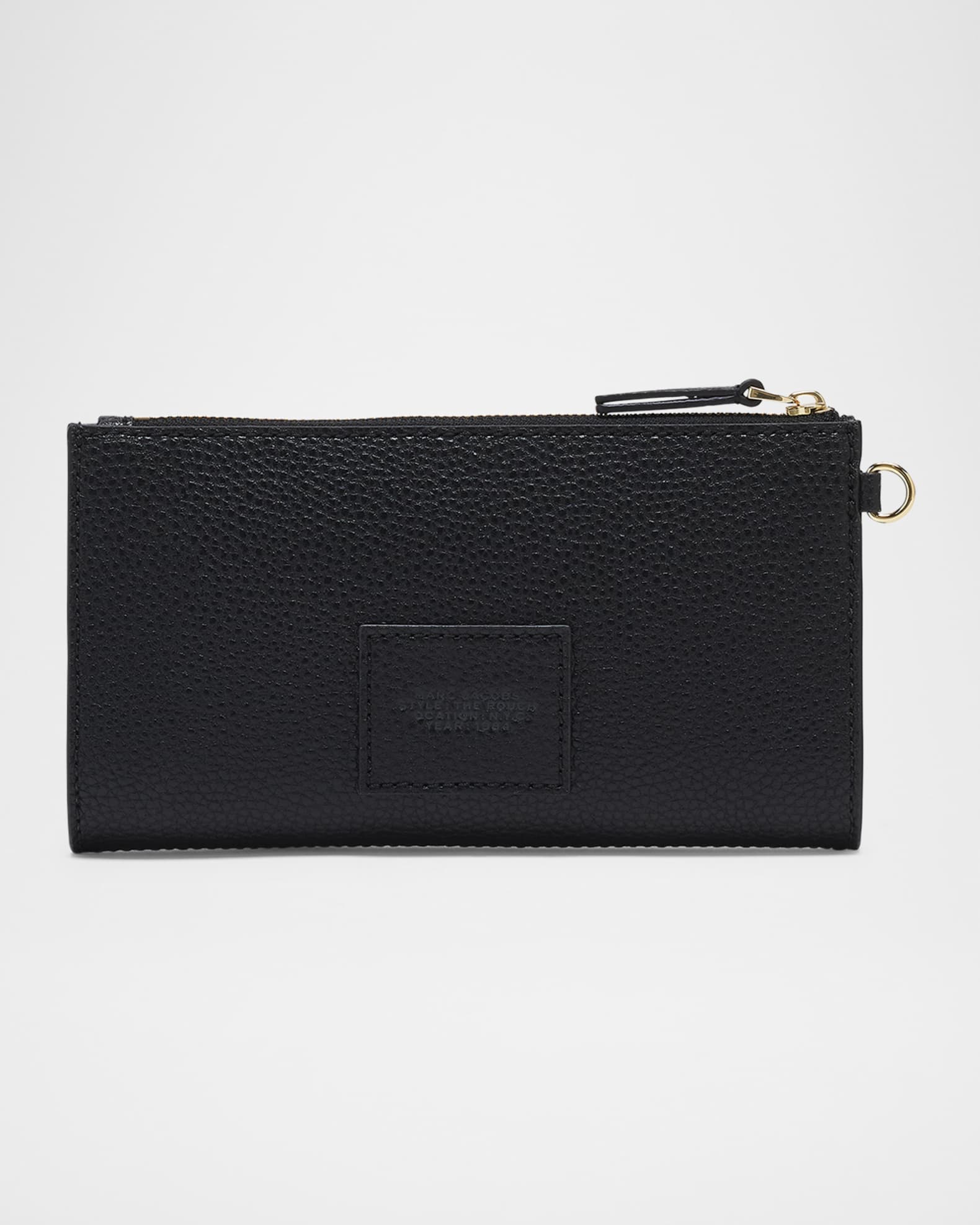 Marc Jacobs The Pouch Grain Leather Wristlet | Neiman Marcus