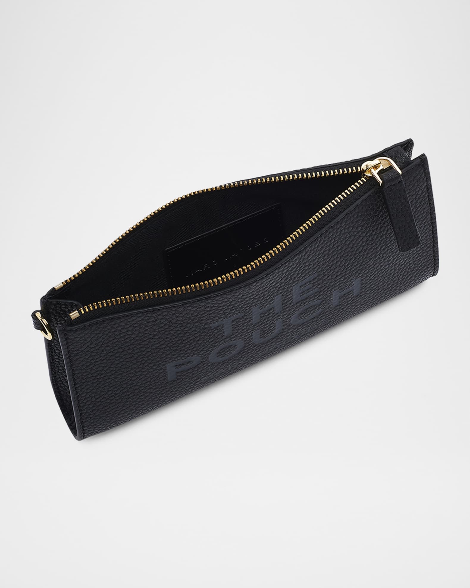 Marc Jacobs The Pouch Grain Leather Wristlet | Neiman Marcus