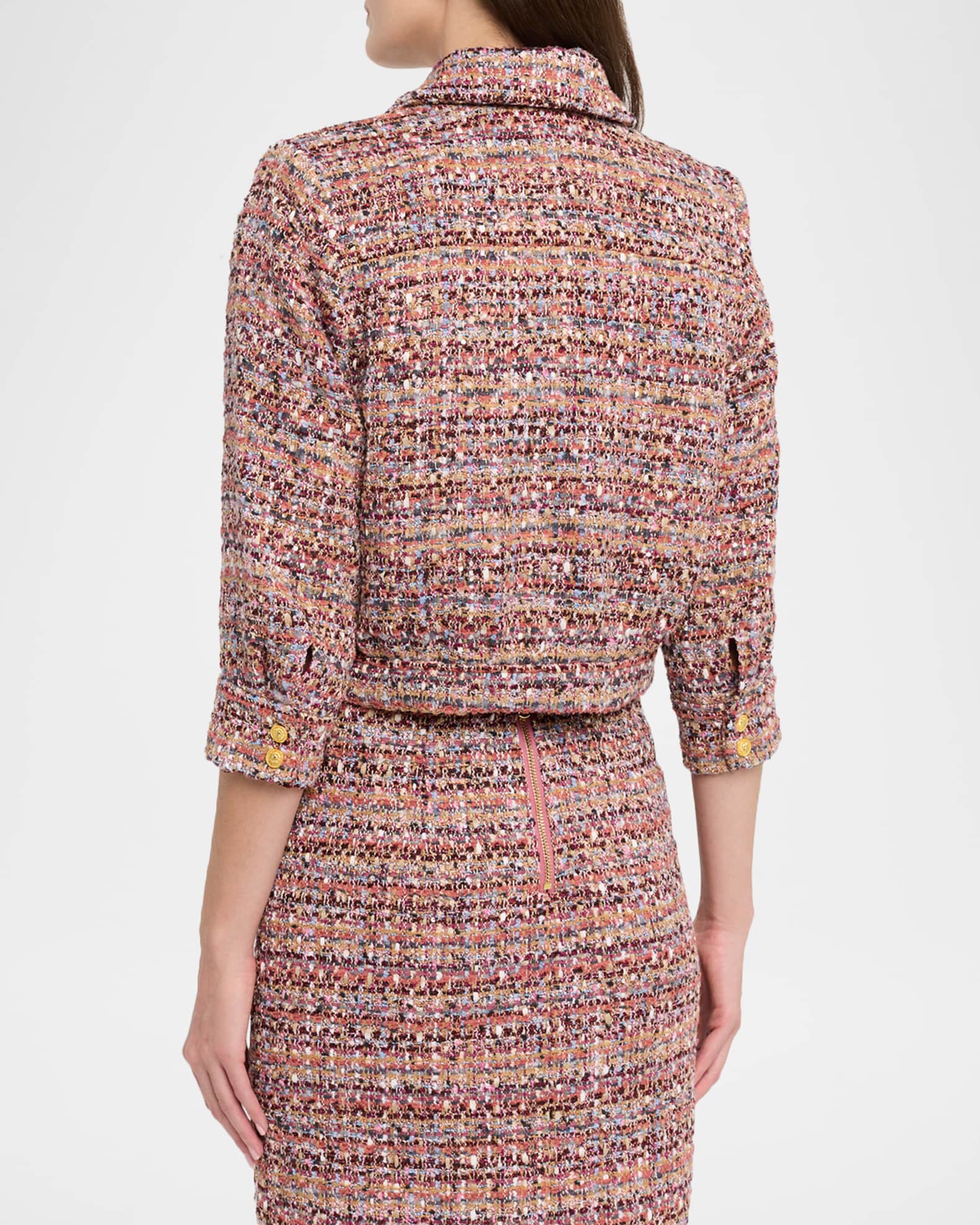 Weaves NJ 235-2 Round Neck Printed Jacket - S 25