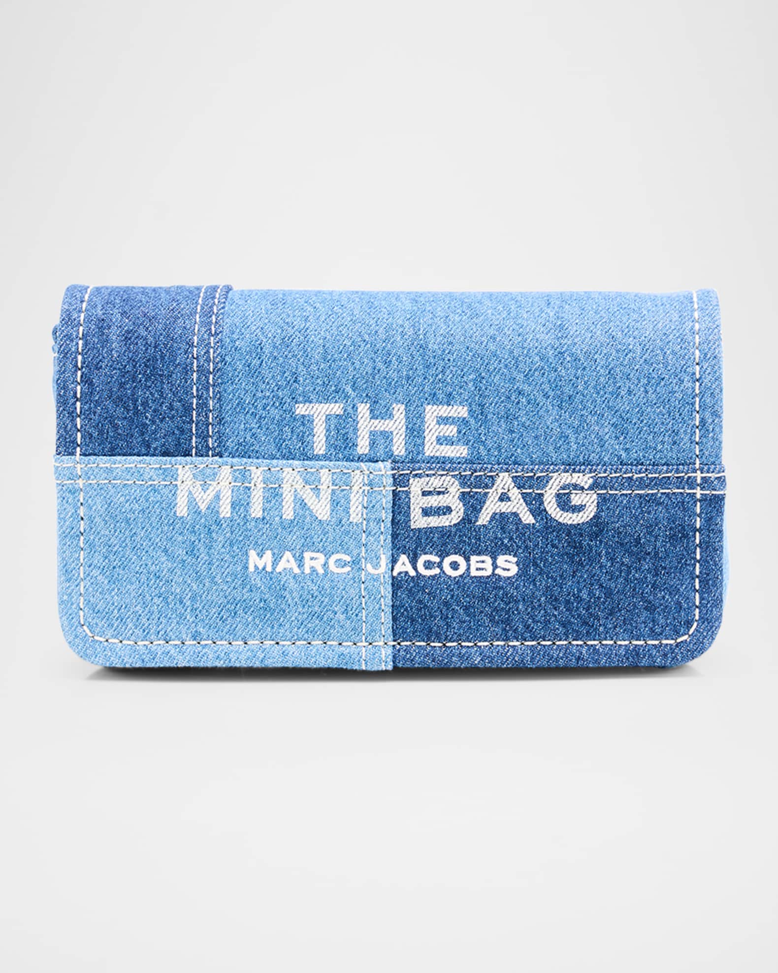 Marc Jacobs The Mini Patchwork Denim Crossbody Bag | Neiman Marcus