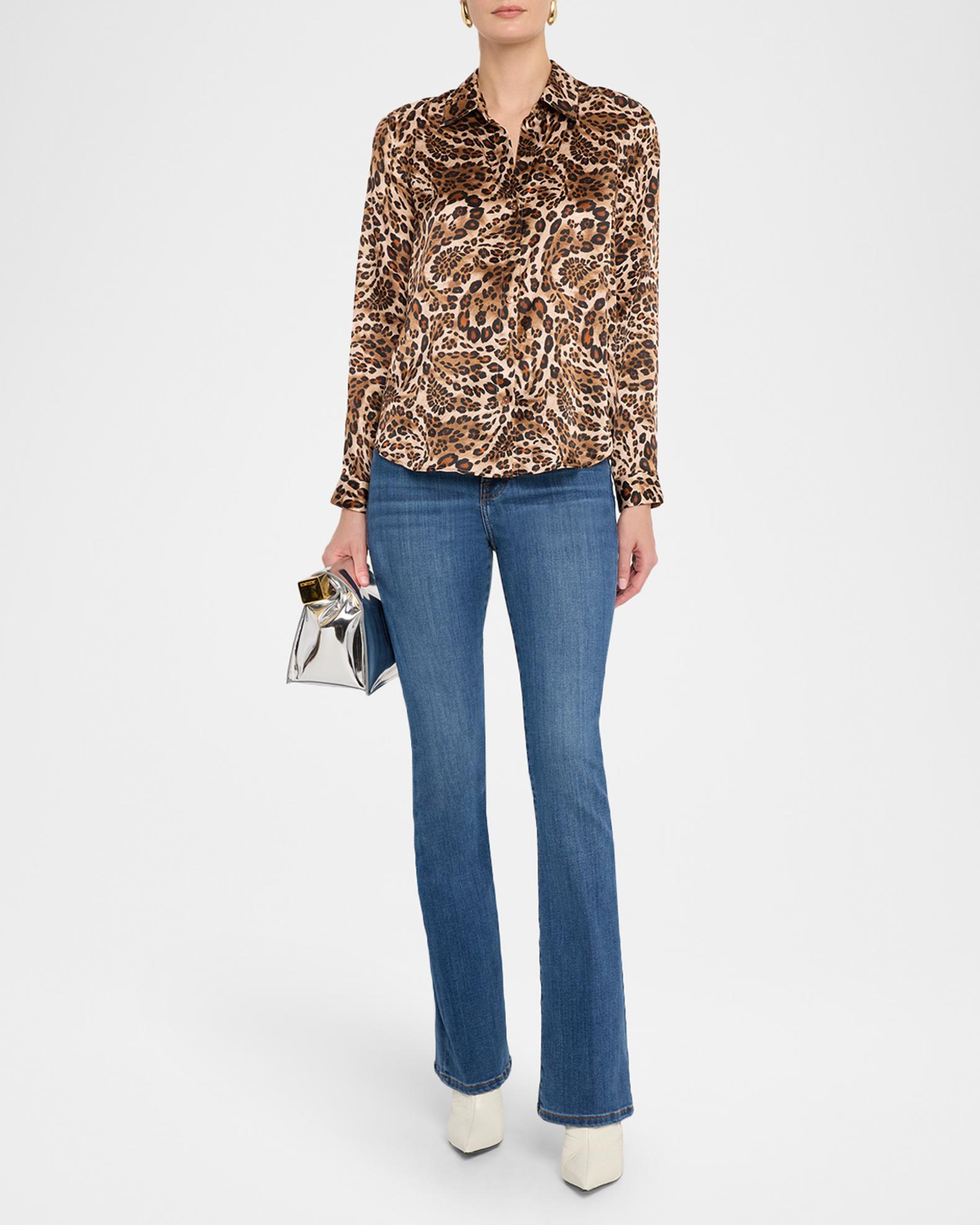 L'AGENCE Tyler Silk Blouse