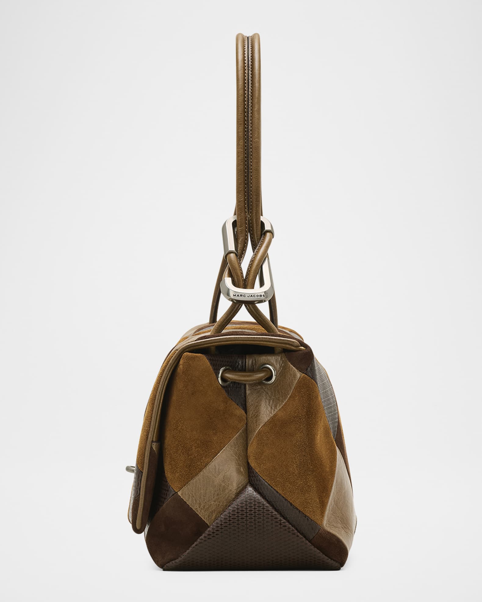 【COLOR iN ID】Dual Pocket Shoulder Bag Marc Jacobs The Large Dual Patchwork Leather Shoulder Bag