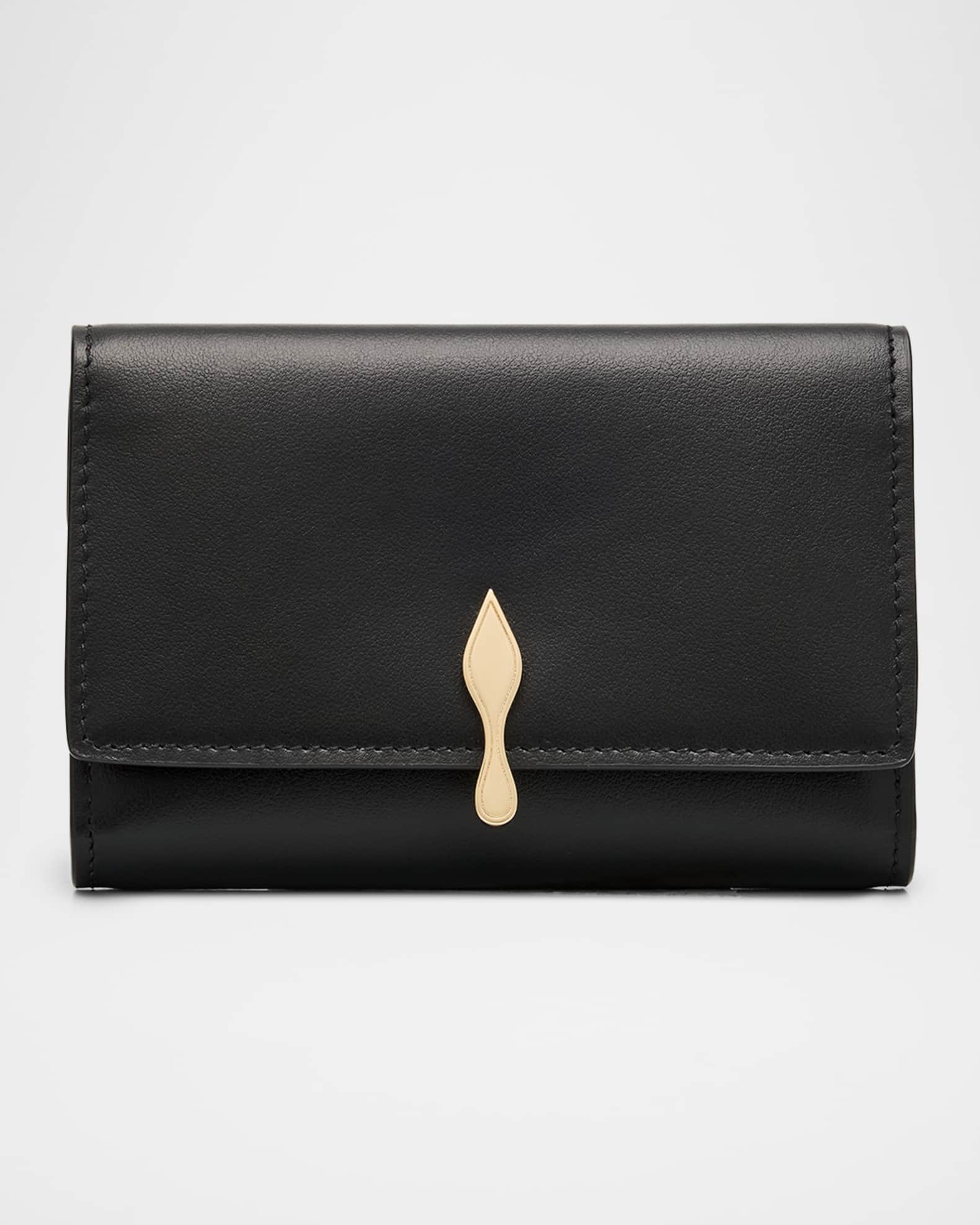 Christian Louboutin Bettina Trifold Card Holder in Leather