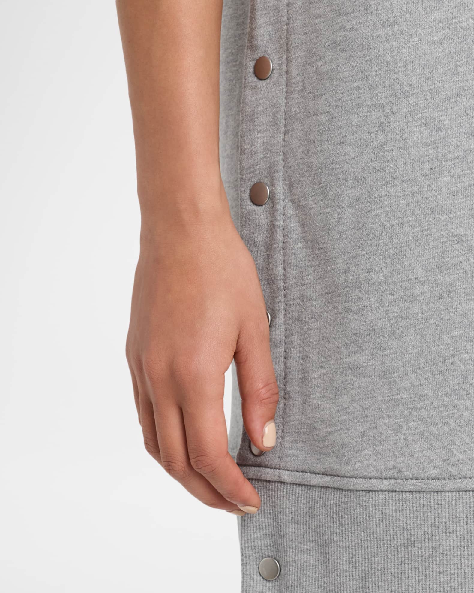 Short-Sleeve Combo Polo Dress