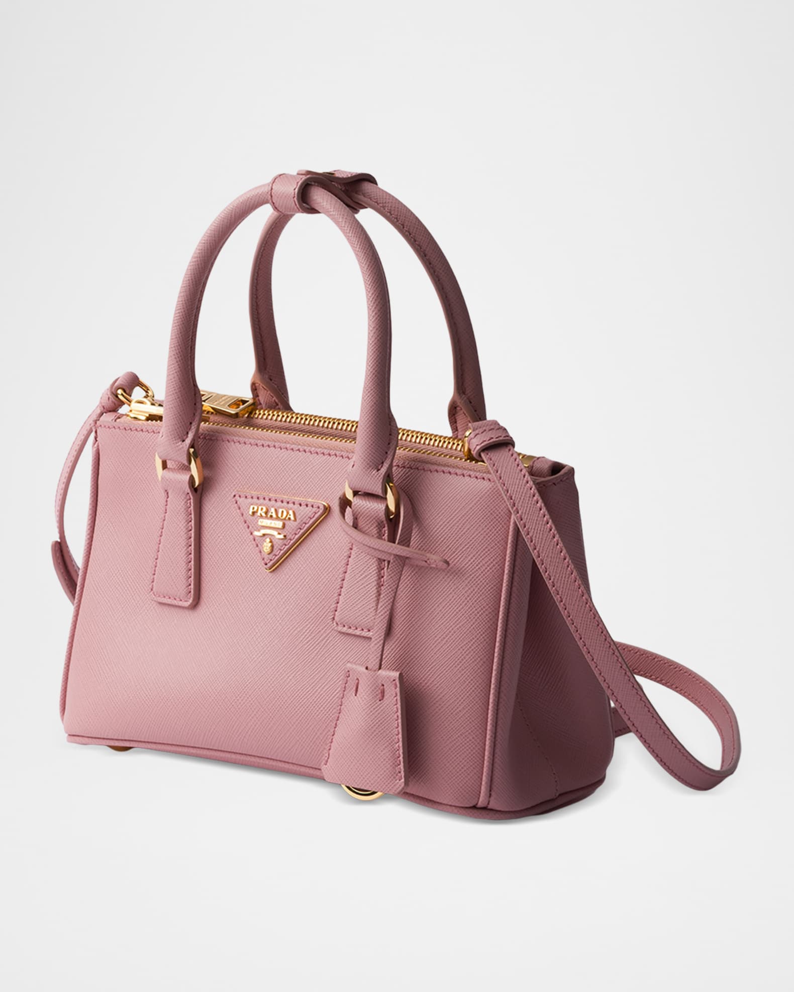 Prada Galleria Mini Saffiano Leather Top-Handle Bag | Neiman Marcus