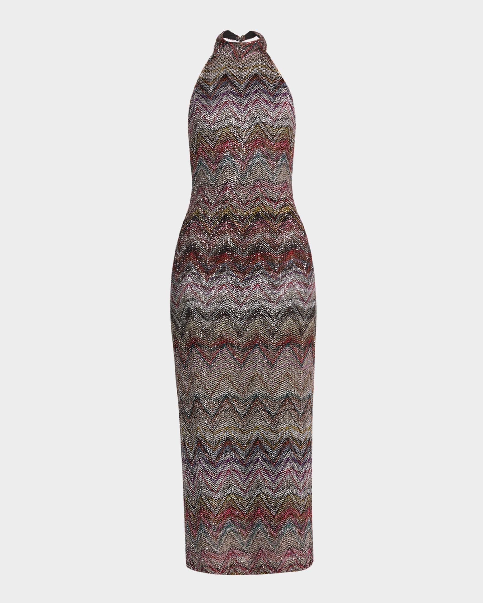 missoni midi dress Lam midi dress in multicoloured - Missoni