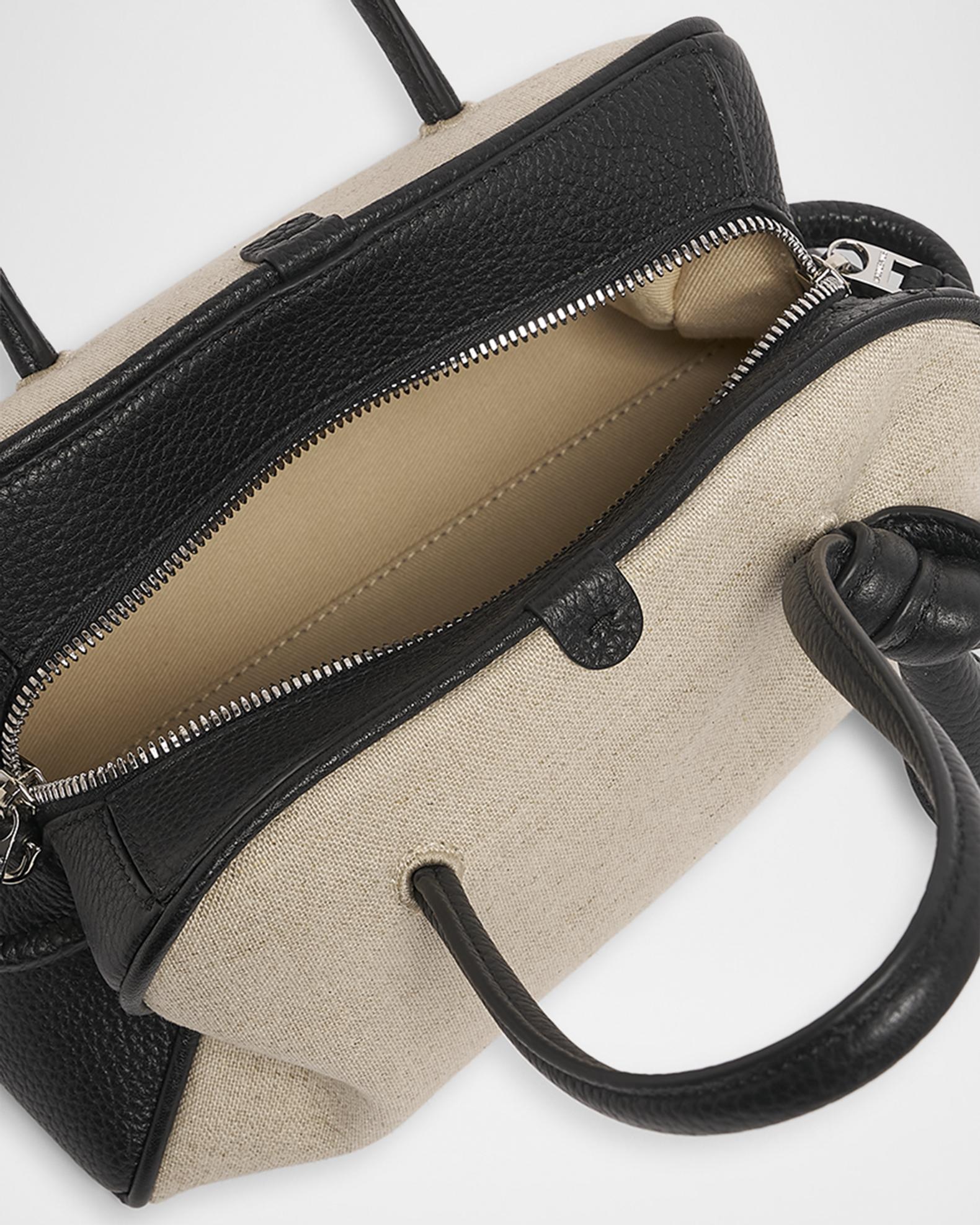 Le Petit Turismo Two-Tone Top Handle Bowling Bag | Neiman Marcus